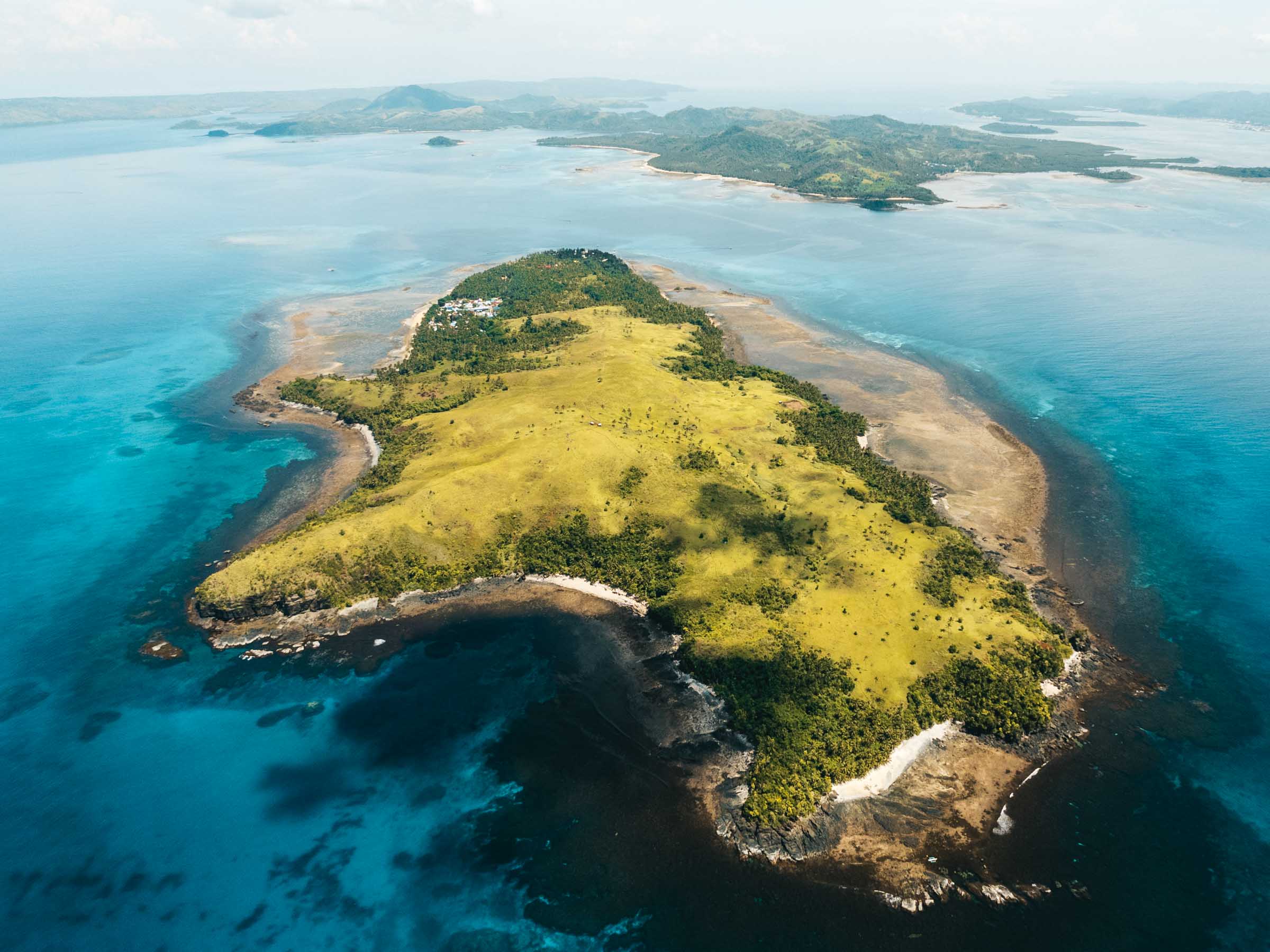 Corregidor Island Siargao aerial view