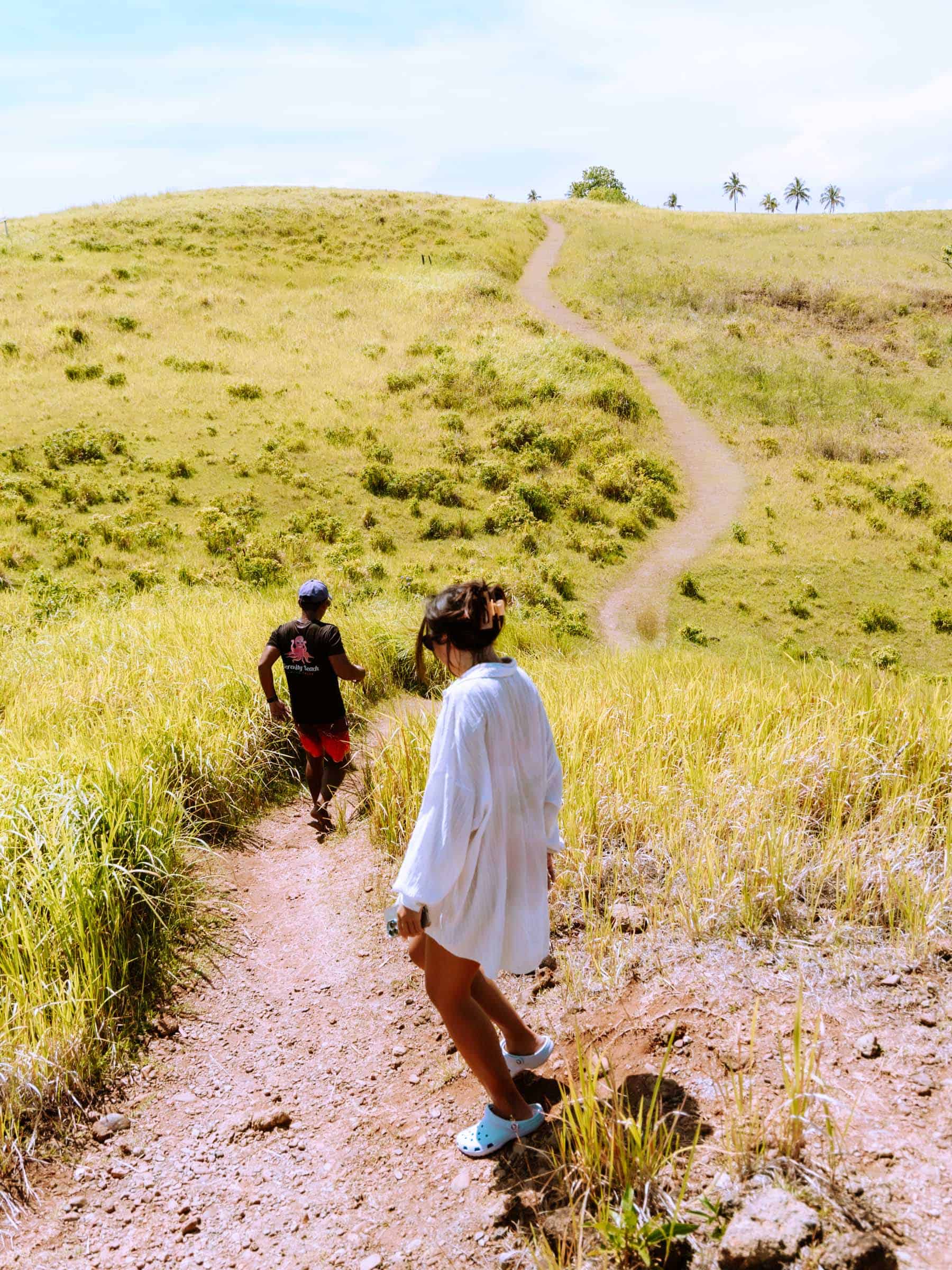 Corregidor Island Siargao hilly trail