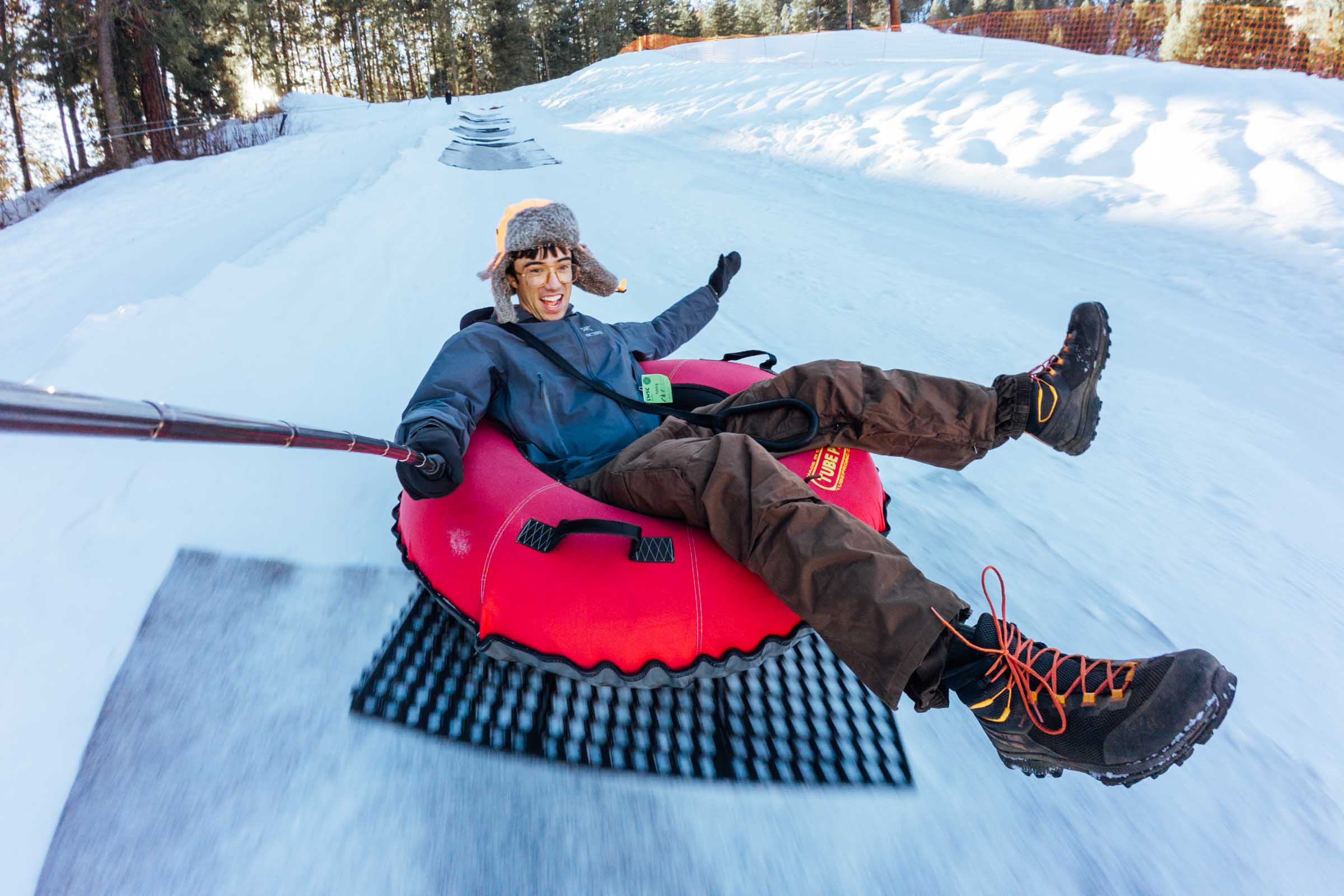 Snow tubing at Leavenworth Winter Sports Club