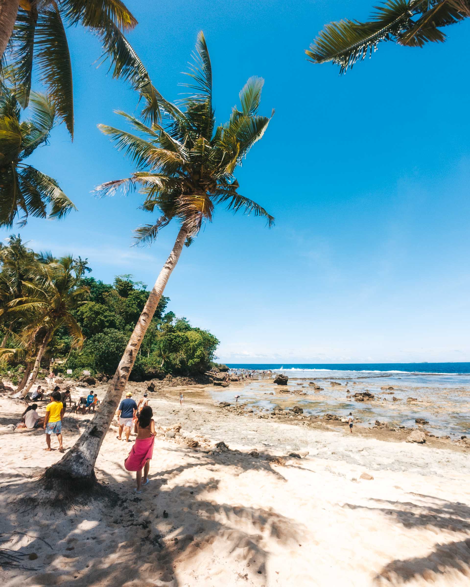 Beach at Magpupungko Rock Pool Siargao