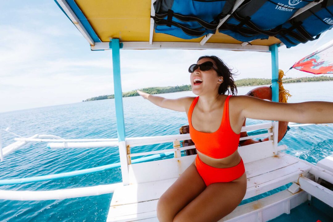 Siargao Island hopping boat
