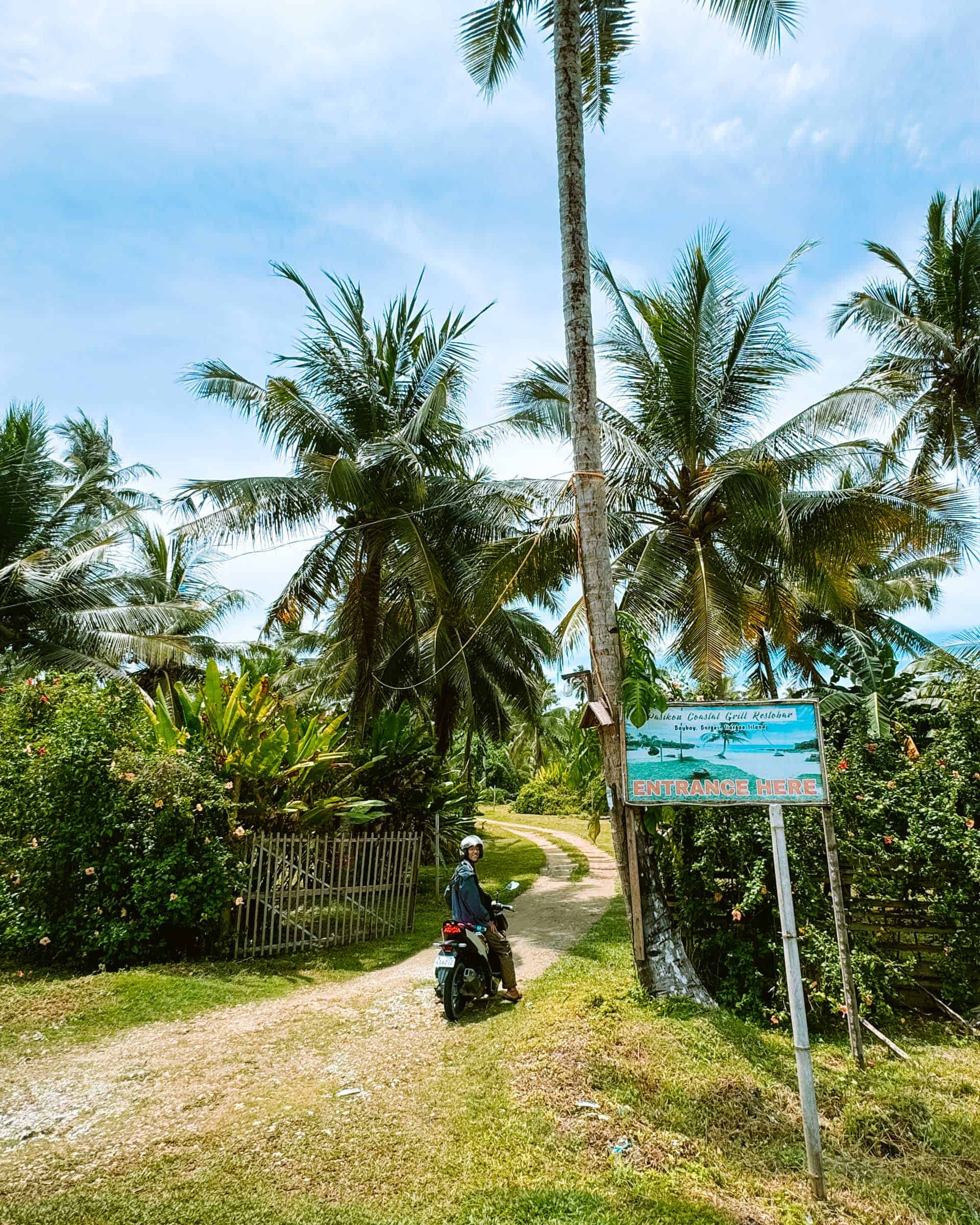 Motorbiking around Siargao