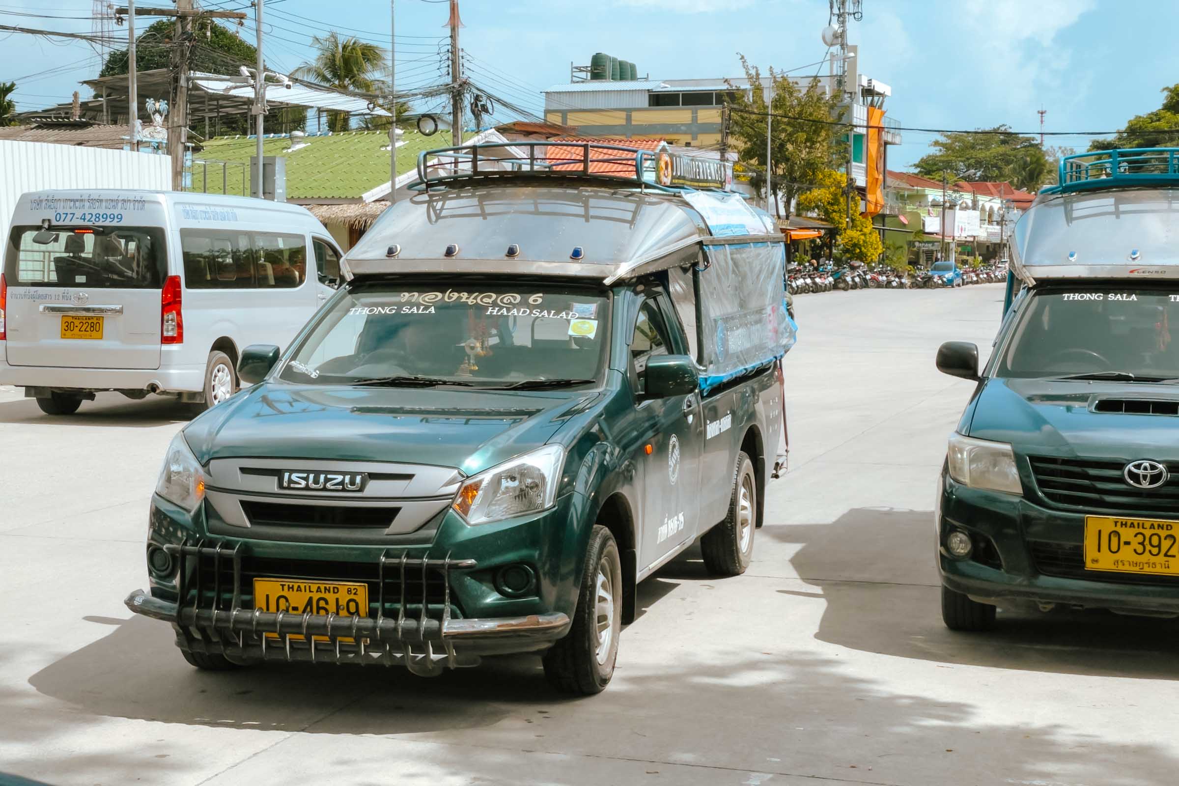Songthaew in Koh Phangan