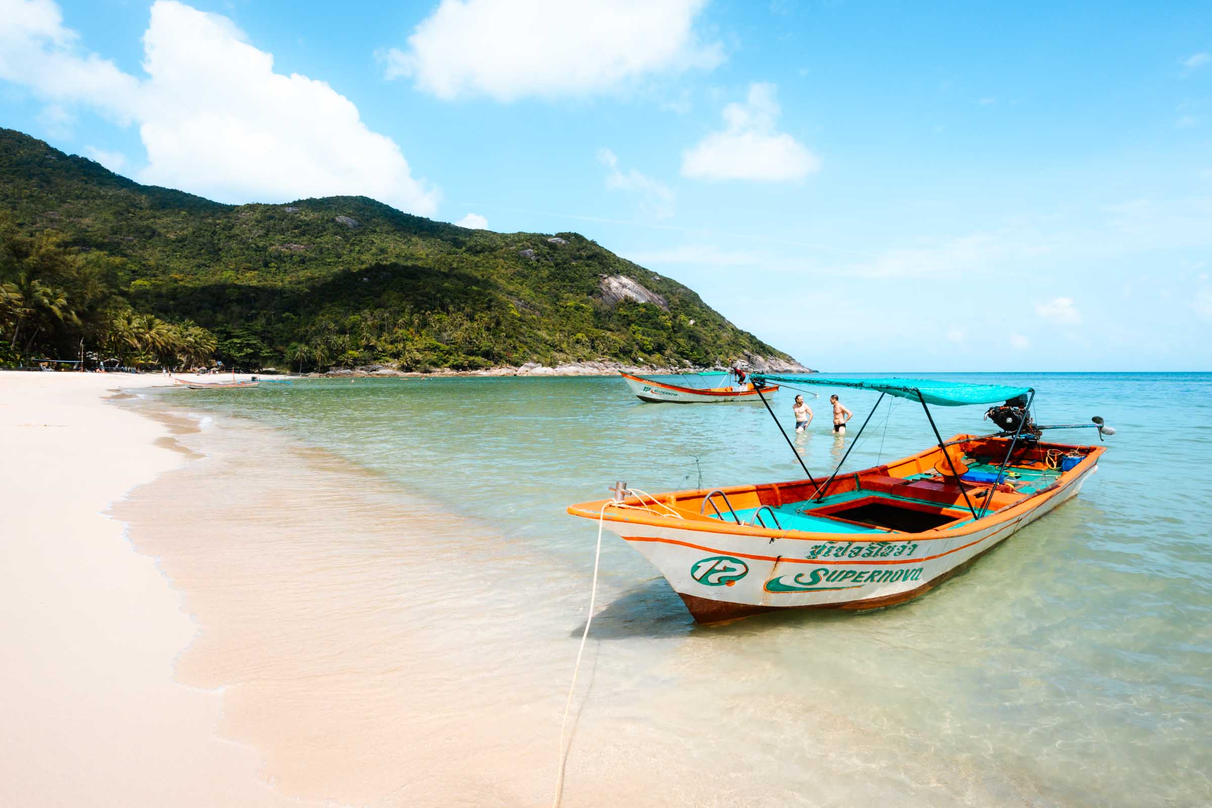 Water Taxis at Bottle Beach Koh Phangan
