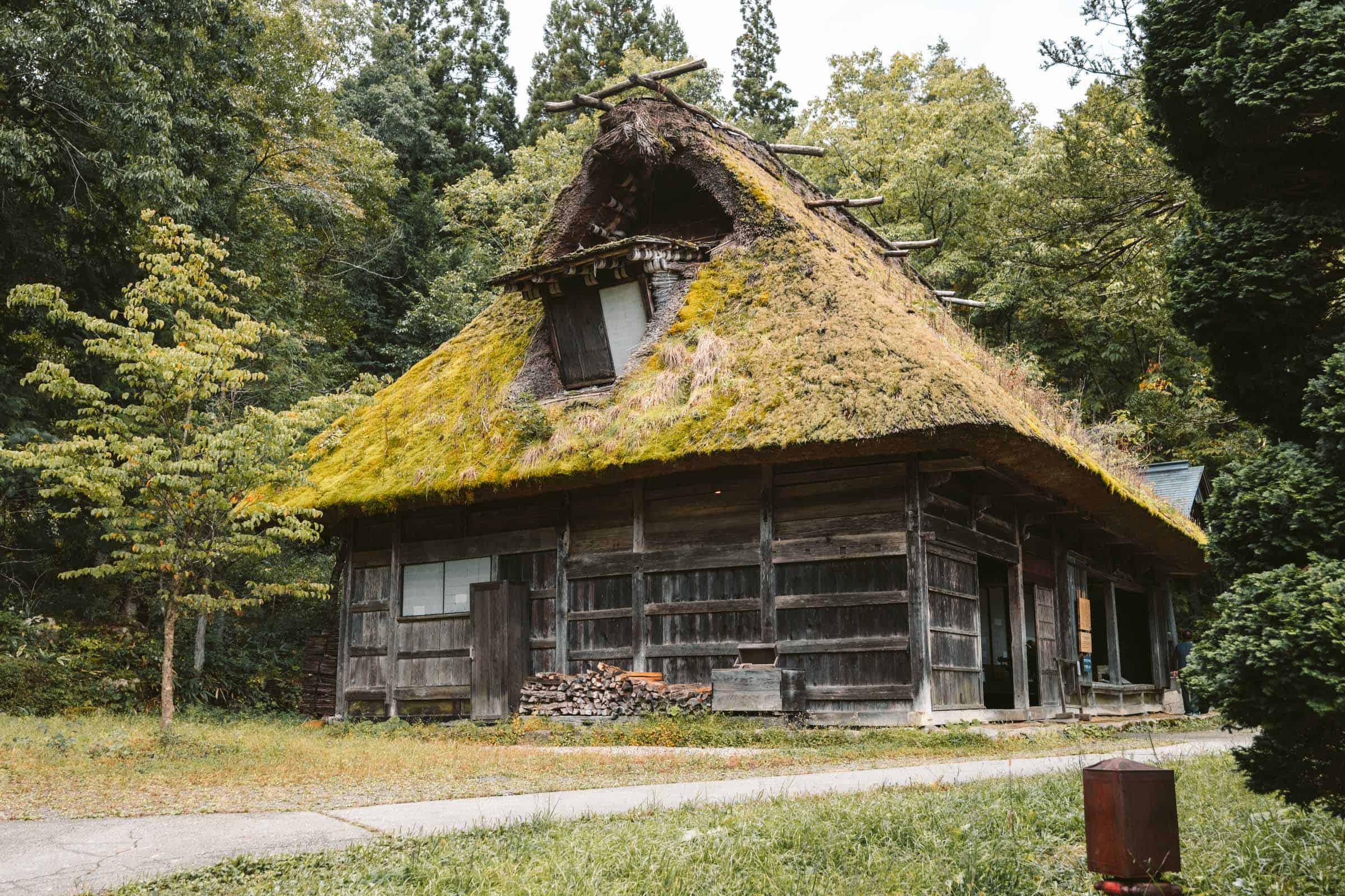 Hida Folk Village (Hida no Sato) in Takayama: Complete Guide 6 Thatch roof at Hida No Sato Folk Village