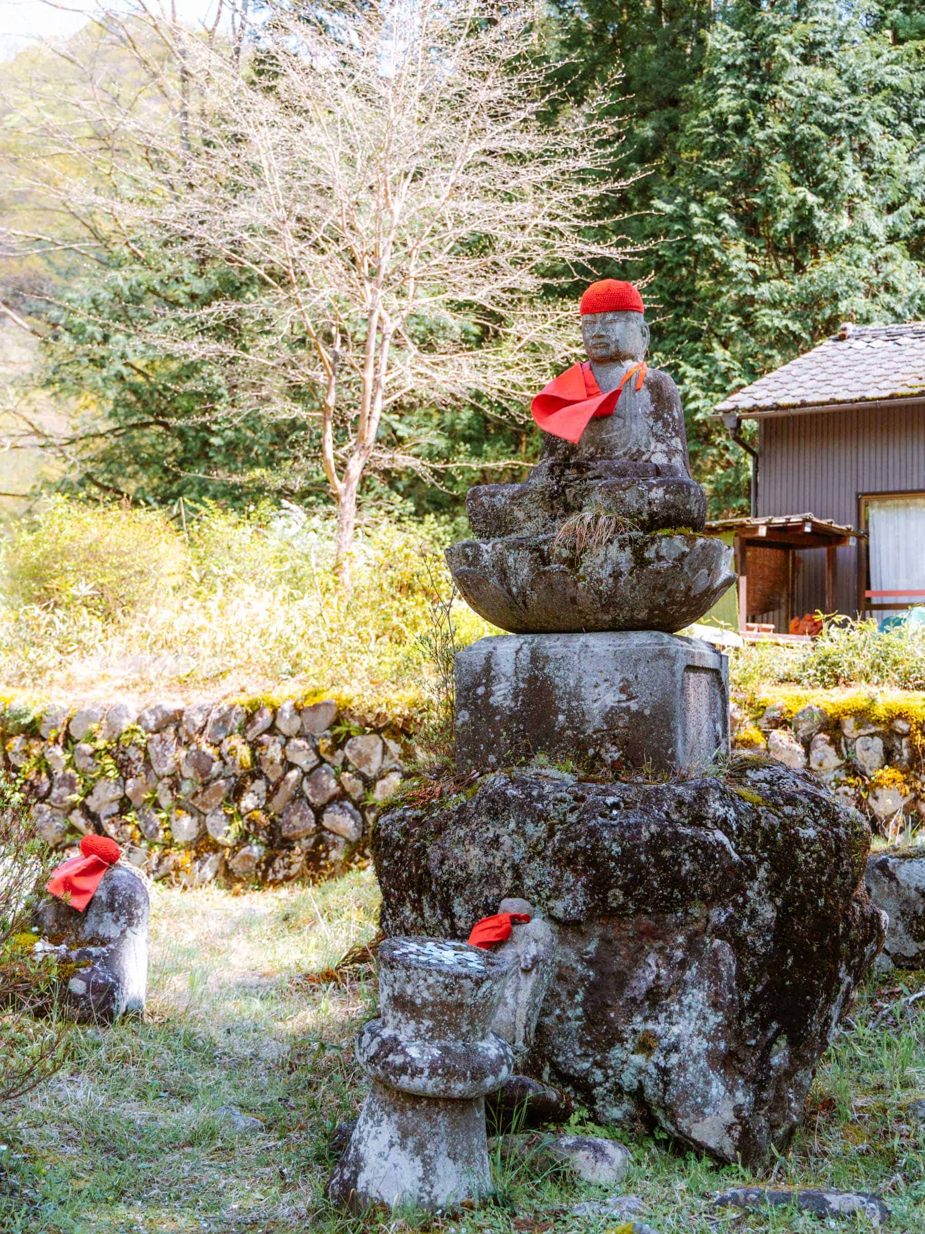 Kanmangafuchi Abyss Jizo statue