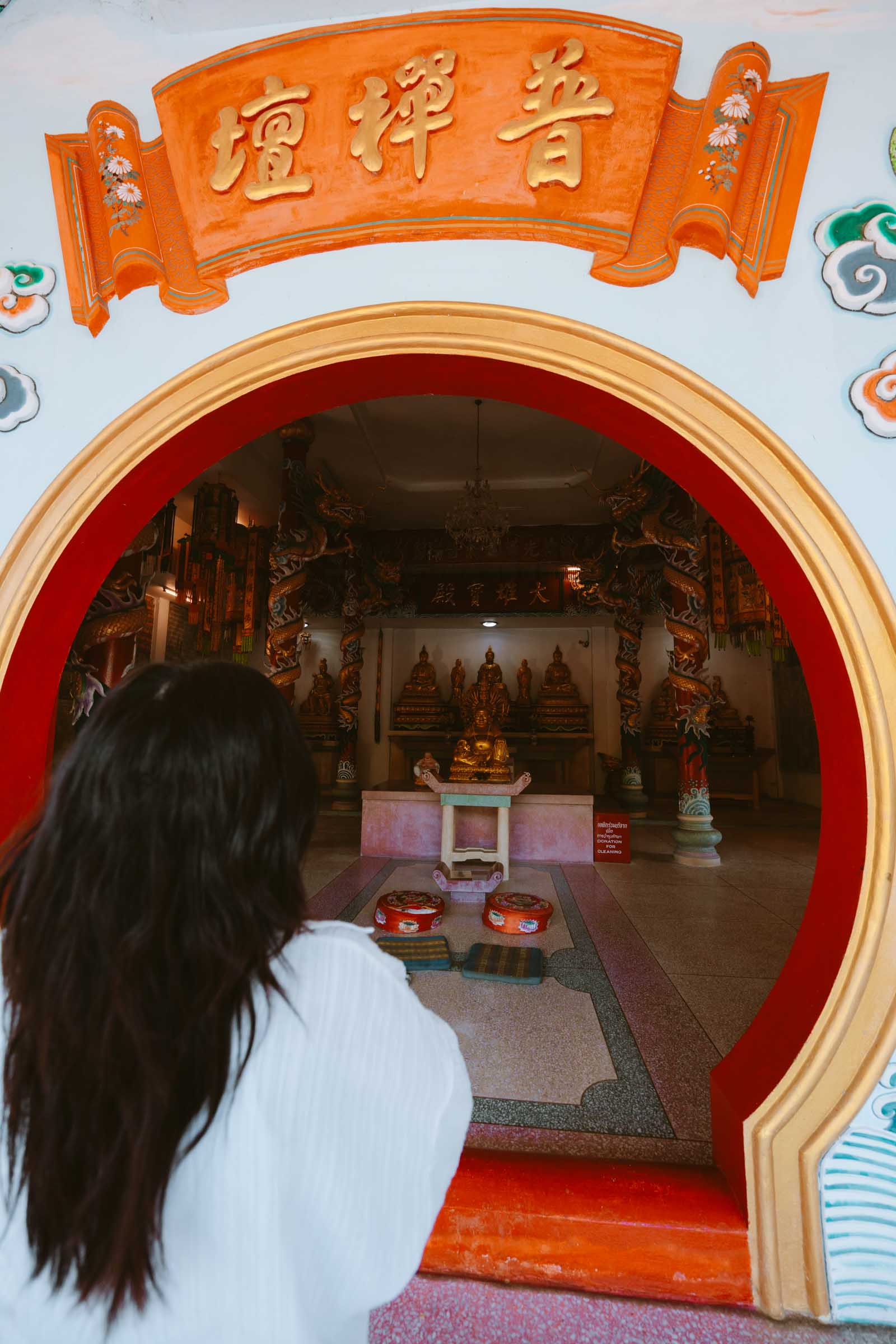 Buddha at Kuna Yin Temple Koh Phangan