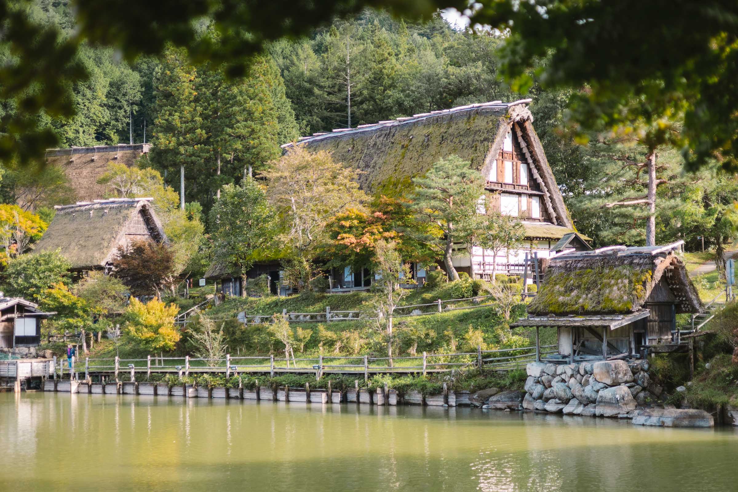 Hida Folk Village (Hida no Sato) in Takayama: Complete Guide 7 Thatched roof houses at Hida Folk Village Takayama