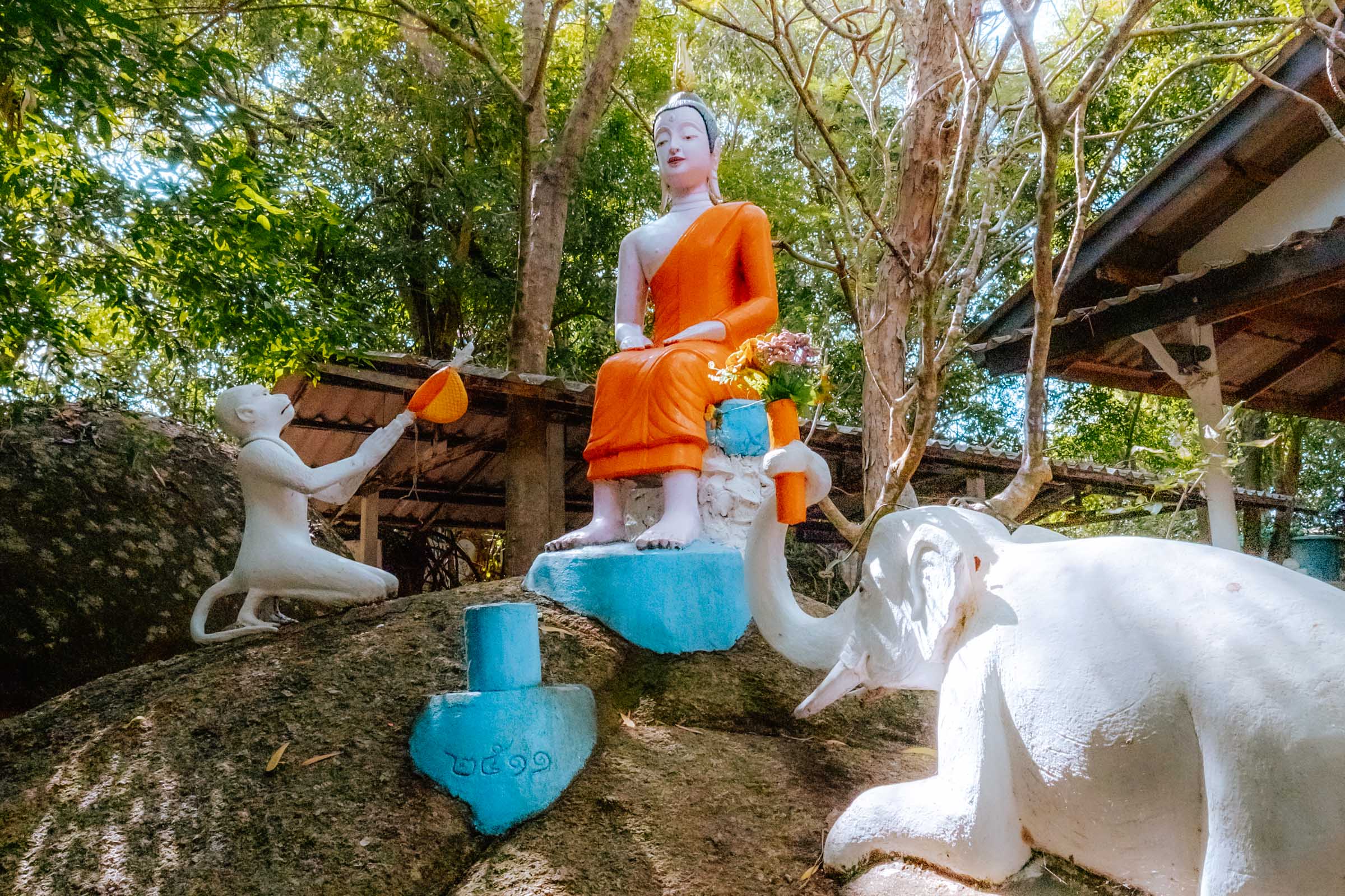 16 Incredible Things to Do in Koh Phangan: Complete Travel Guide 23 Buddah at Wat Khao Tham Koh Phangan
