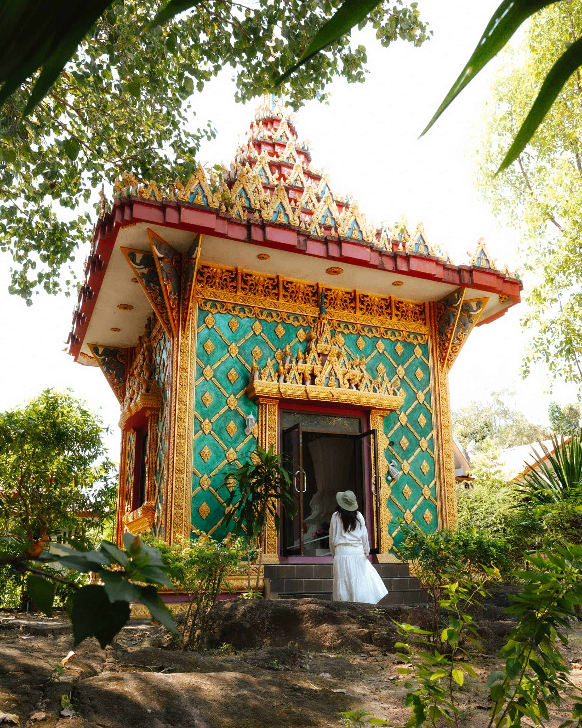 16 Incredible Things to Do in Koh Phangan: Complete Travel Guide 29 Wat Phu Khao Noi Koh Phangan shrine