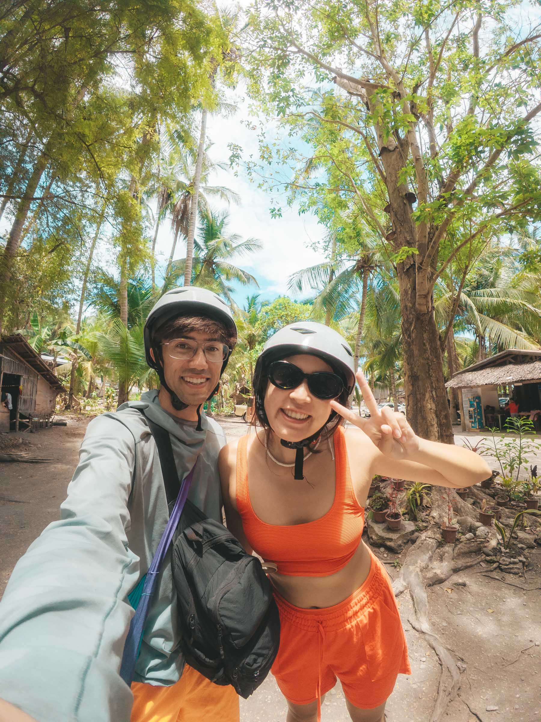 Binalayan Hidden Falls in Cebu: Complete Guide 2 Chloe and Trey at Binalayan Hidden Falls parking trail