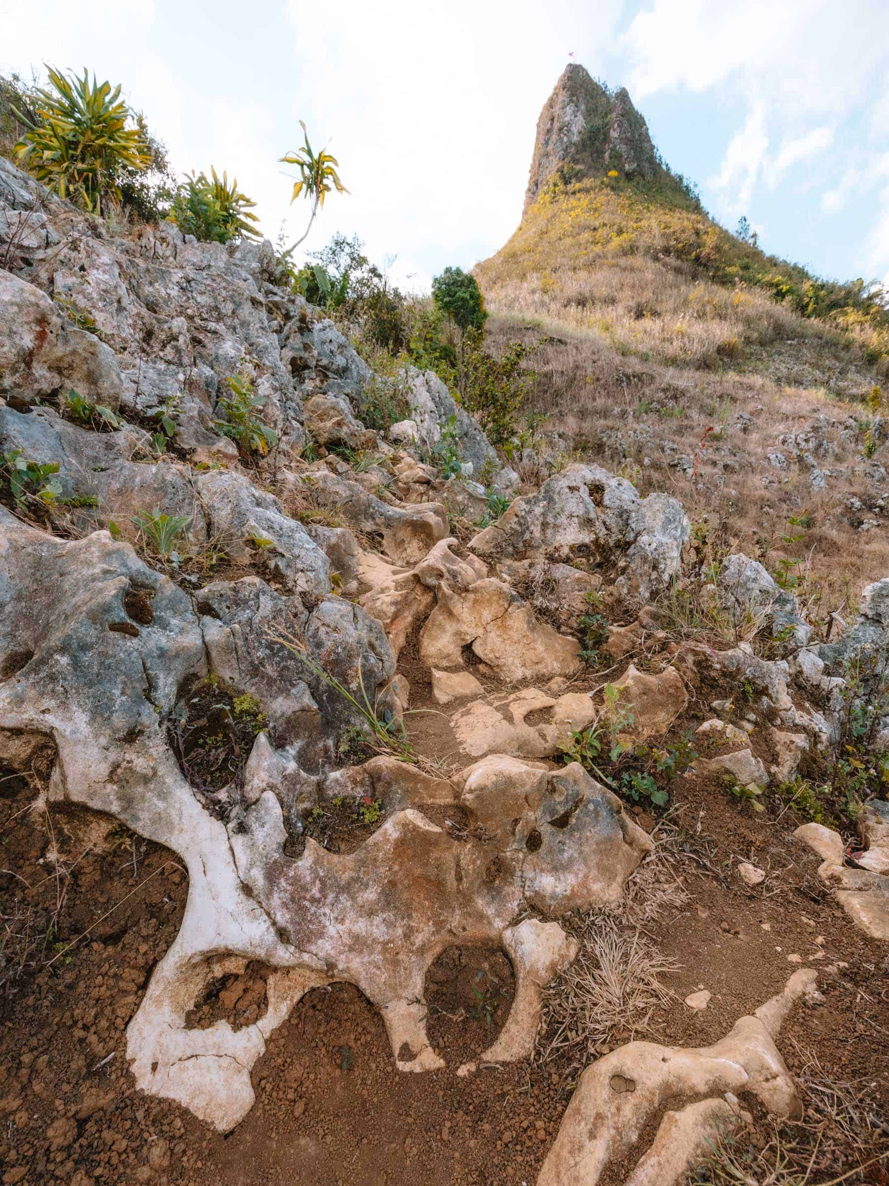 Casino Peak in Cebu: Complete Guide 7 Rocky trail at Casino Peak Cebu