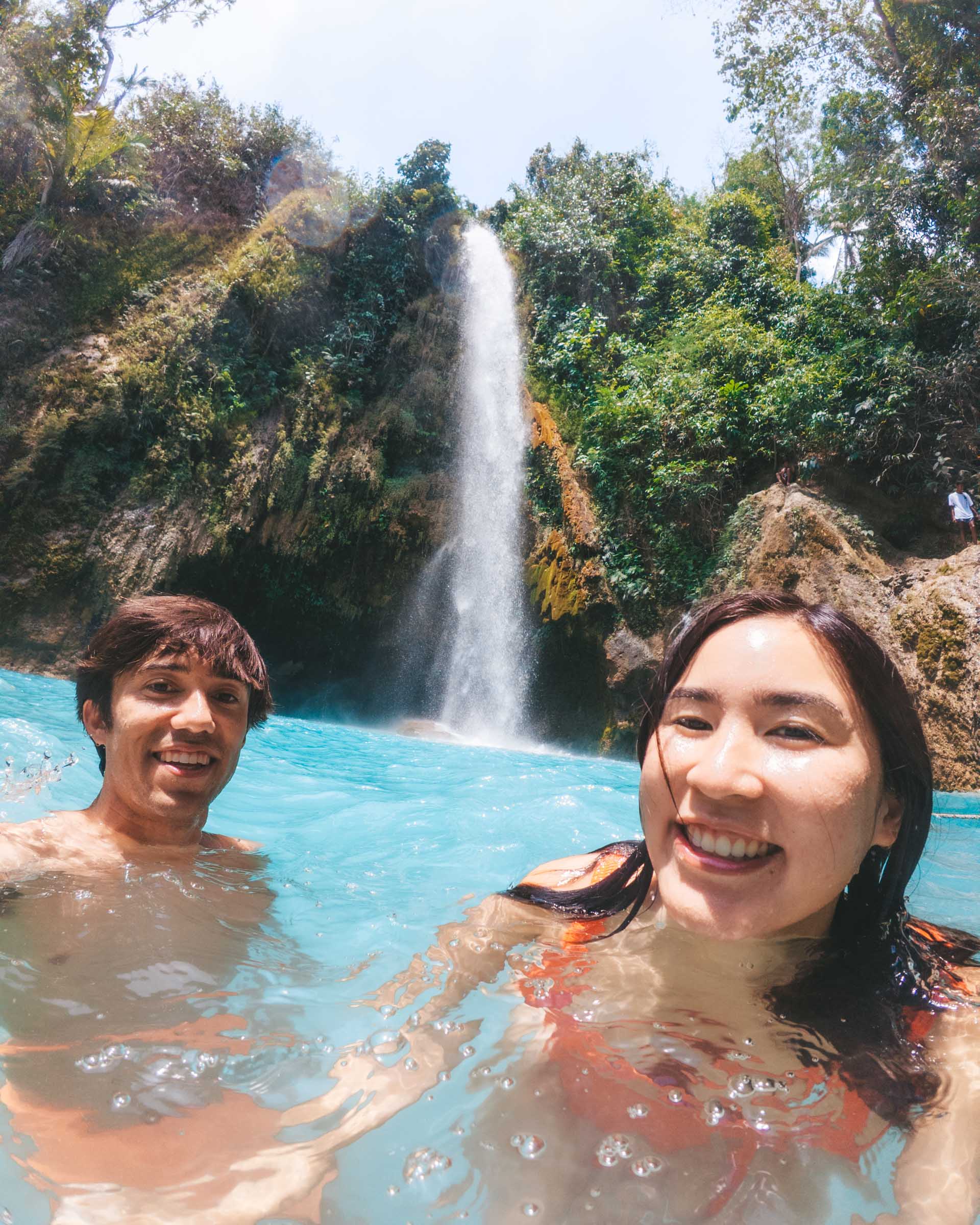 Chloe and Trey at Inambakan Falls Cebu