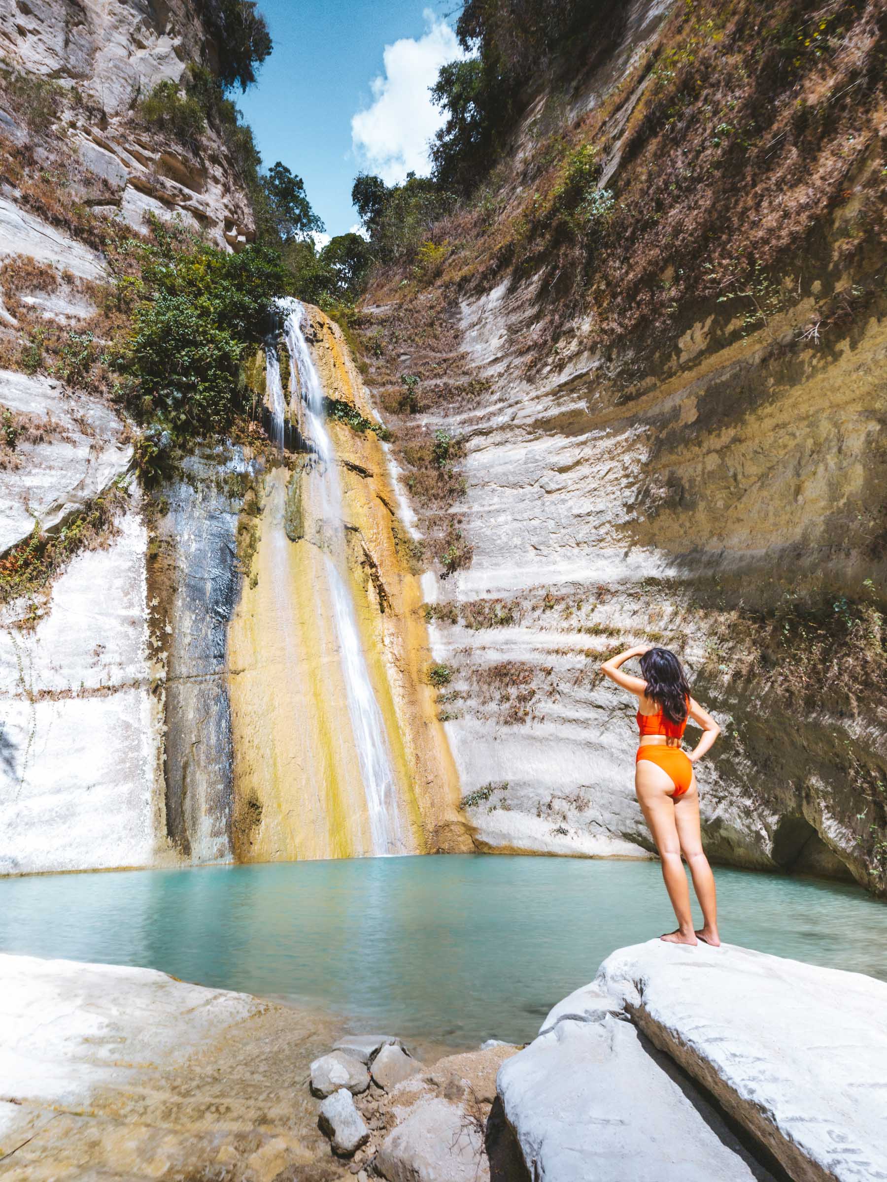 Observing Dao Falls Cebu