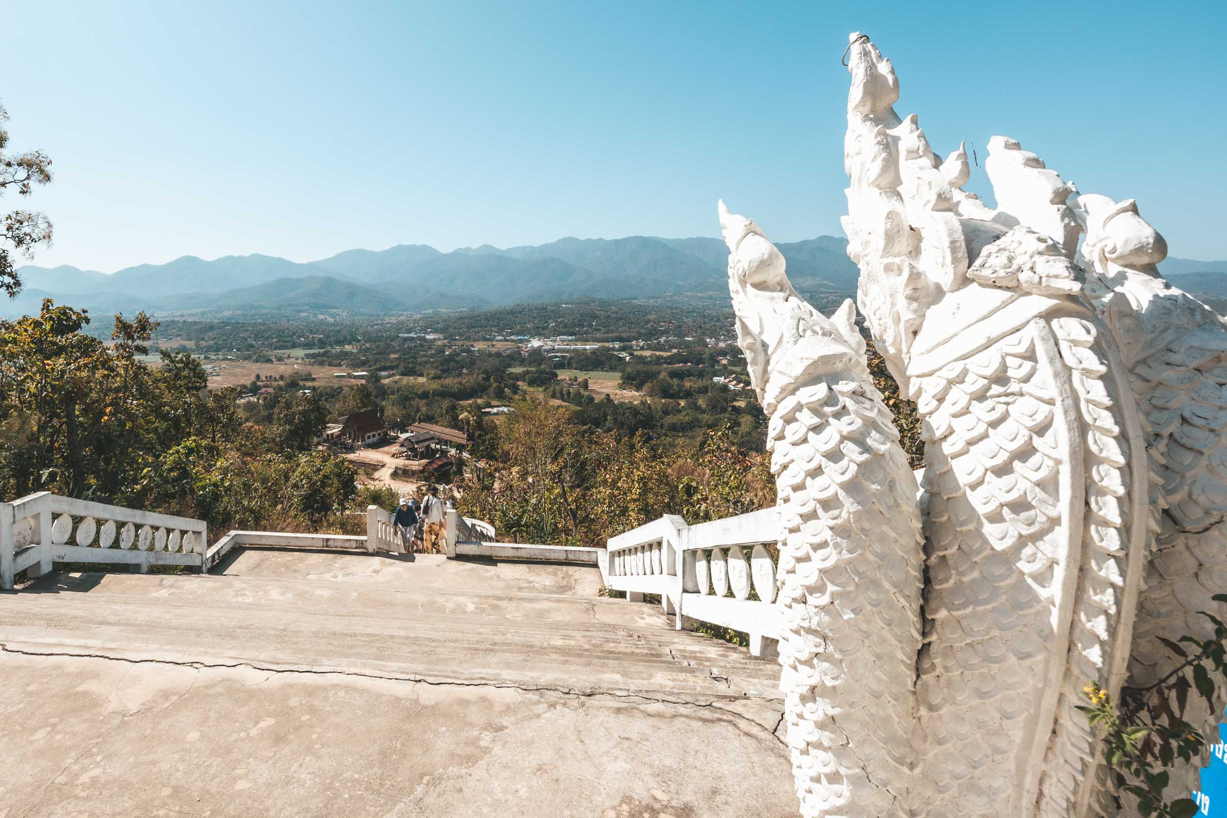 Big White Buddha in Pai: Complete Guide 6 View from Big Buddha in Pai
