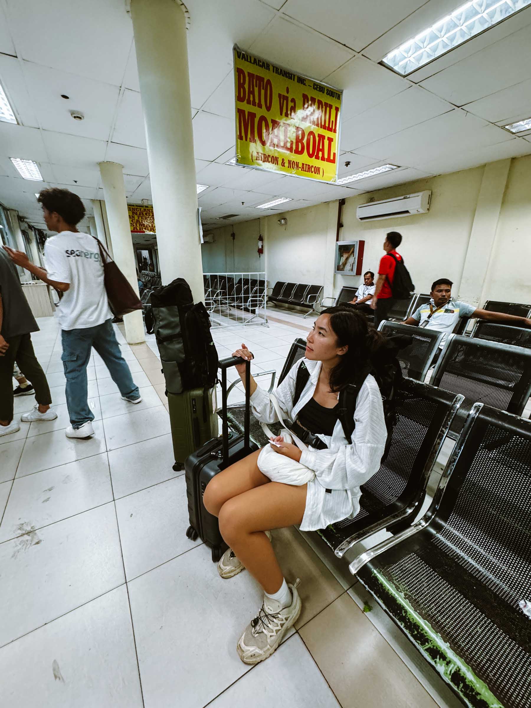 Cebu City to Moalboal bus terminal