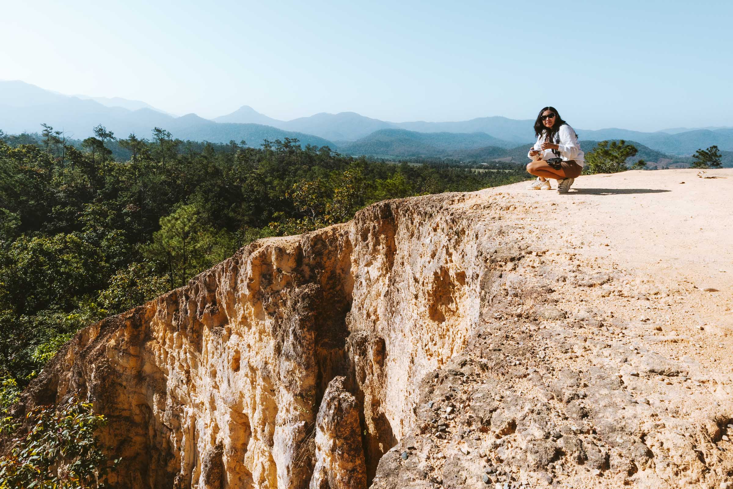 Pai Canyon cliff