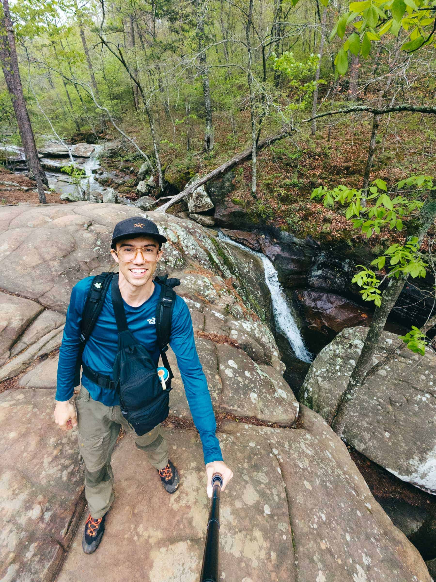 Glory Hole Waterfall view from above