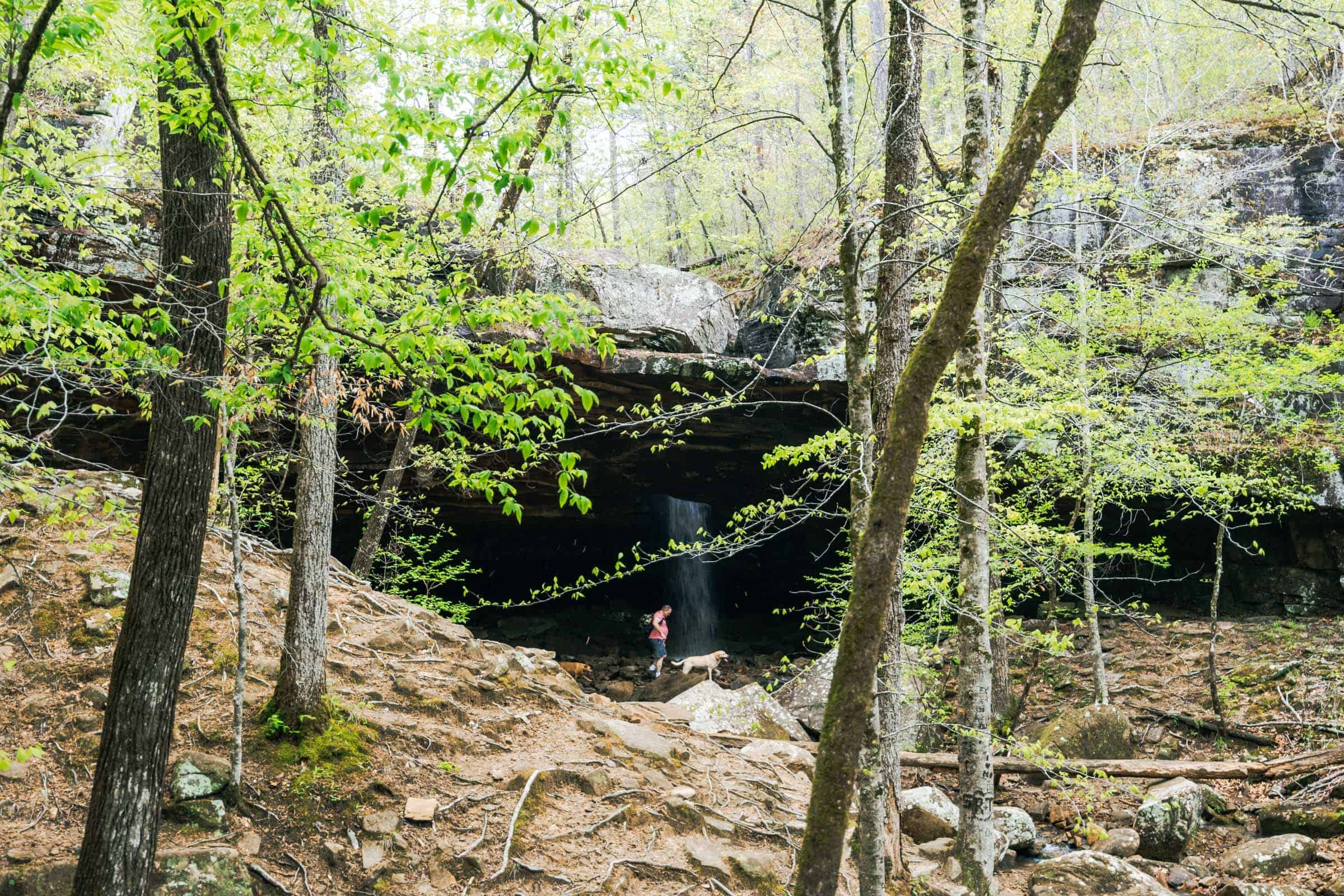 Glory Hole Waterfall view