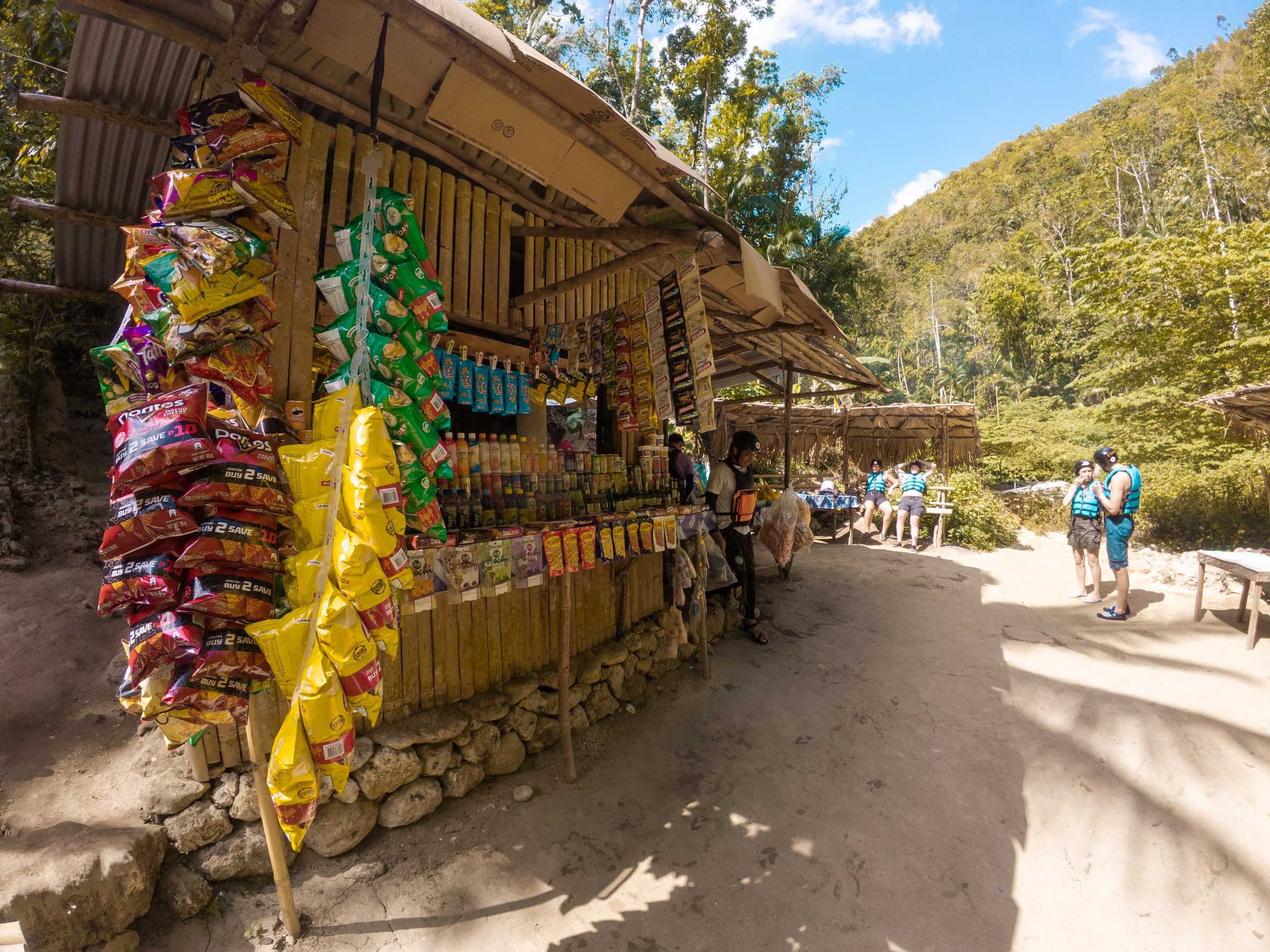 Kawasan Falls Canyoneering: Complete Guide 10 Kawasan Falls Canyoneering snack stand
