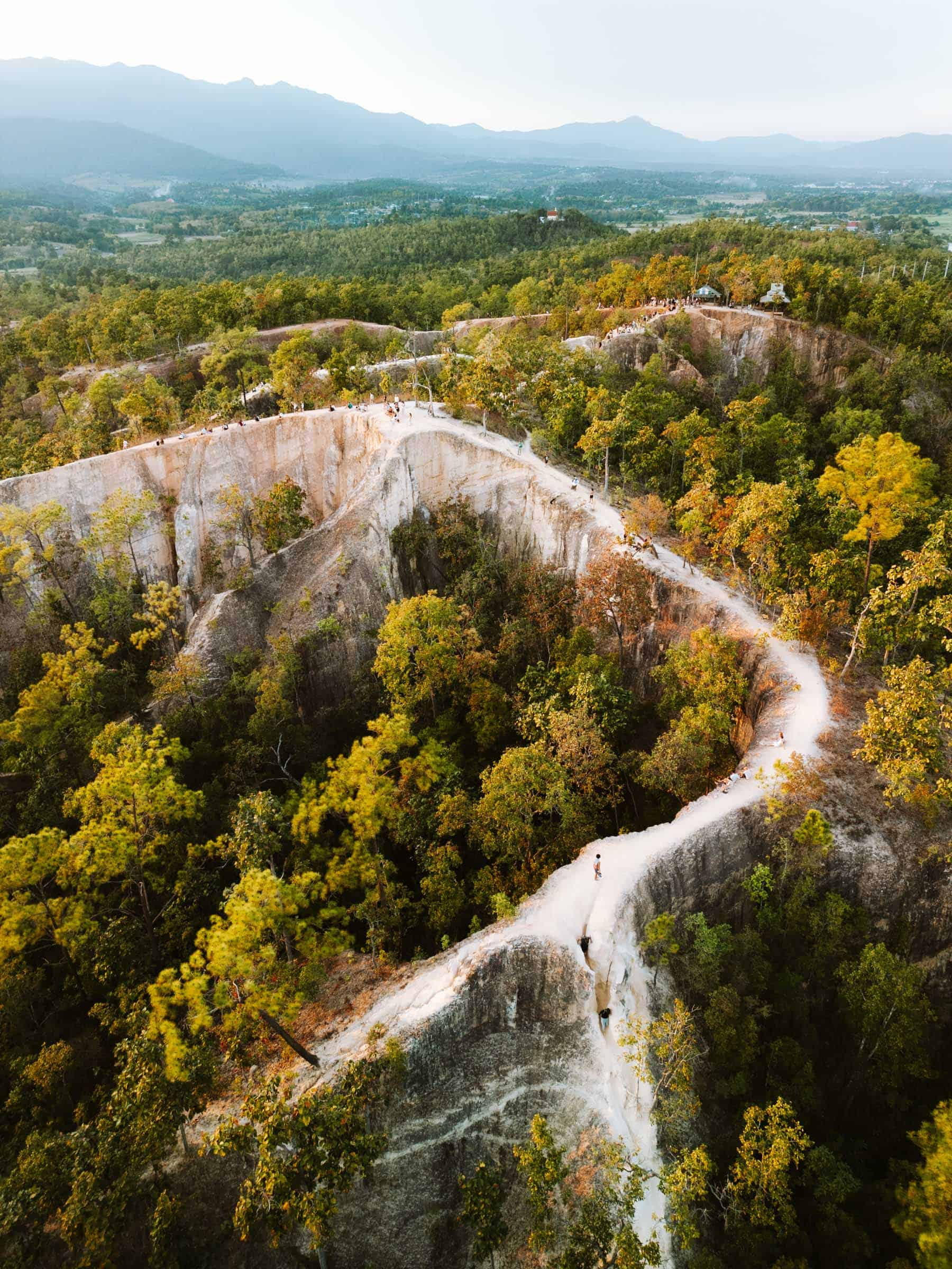 Pai Canyon view at sunset