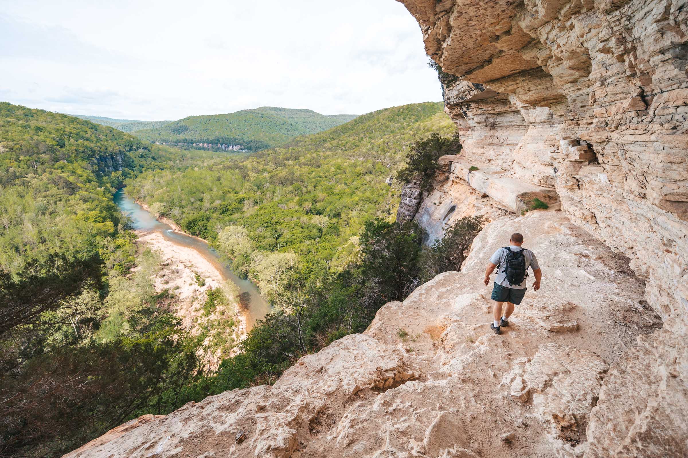 Big Bluff Goat Trail at Buffalo River