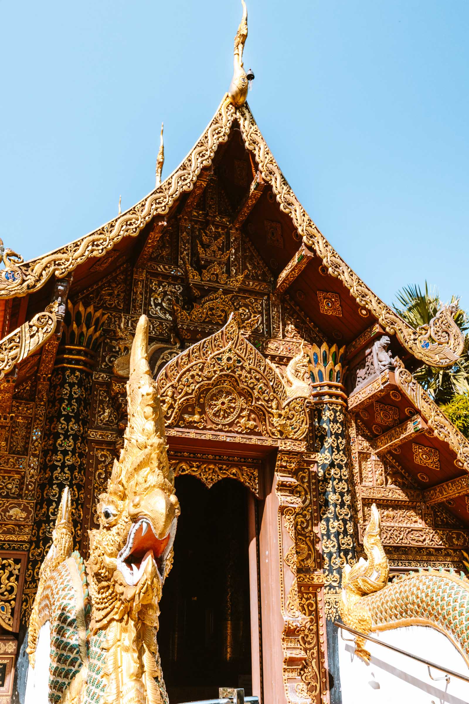 Wat Sri Don Chai Temple in Pai Thailand