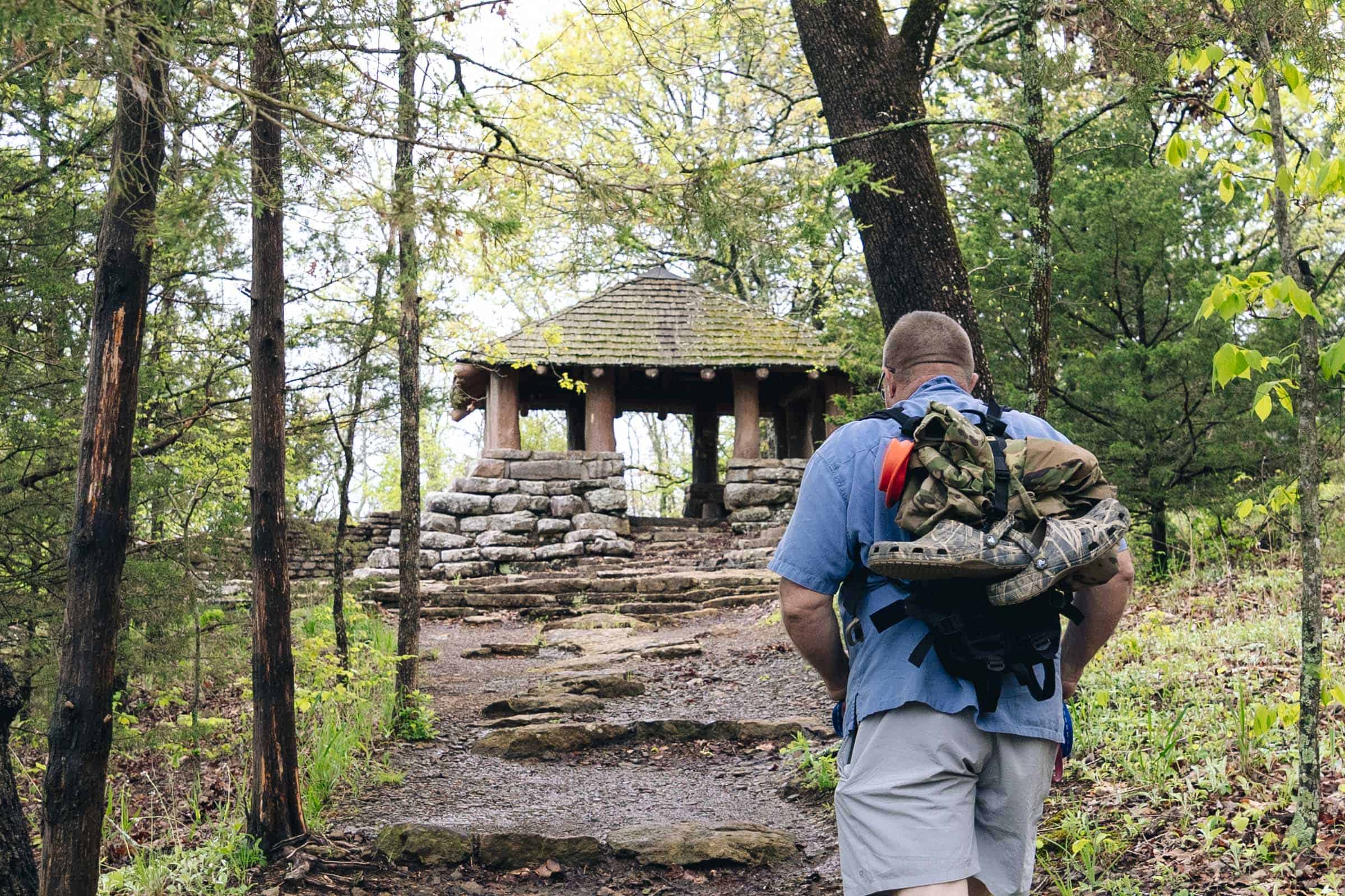 CCC Overlook Shelter at Yellow Rock Trail