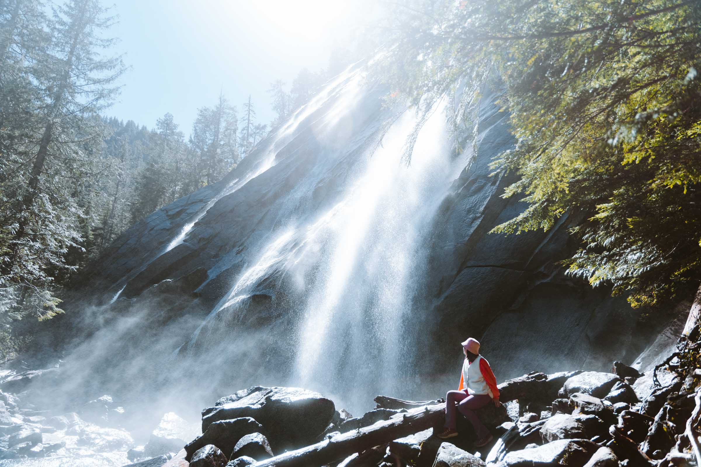 Chloe at Bridal Veil Falls Washington