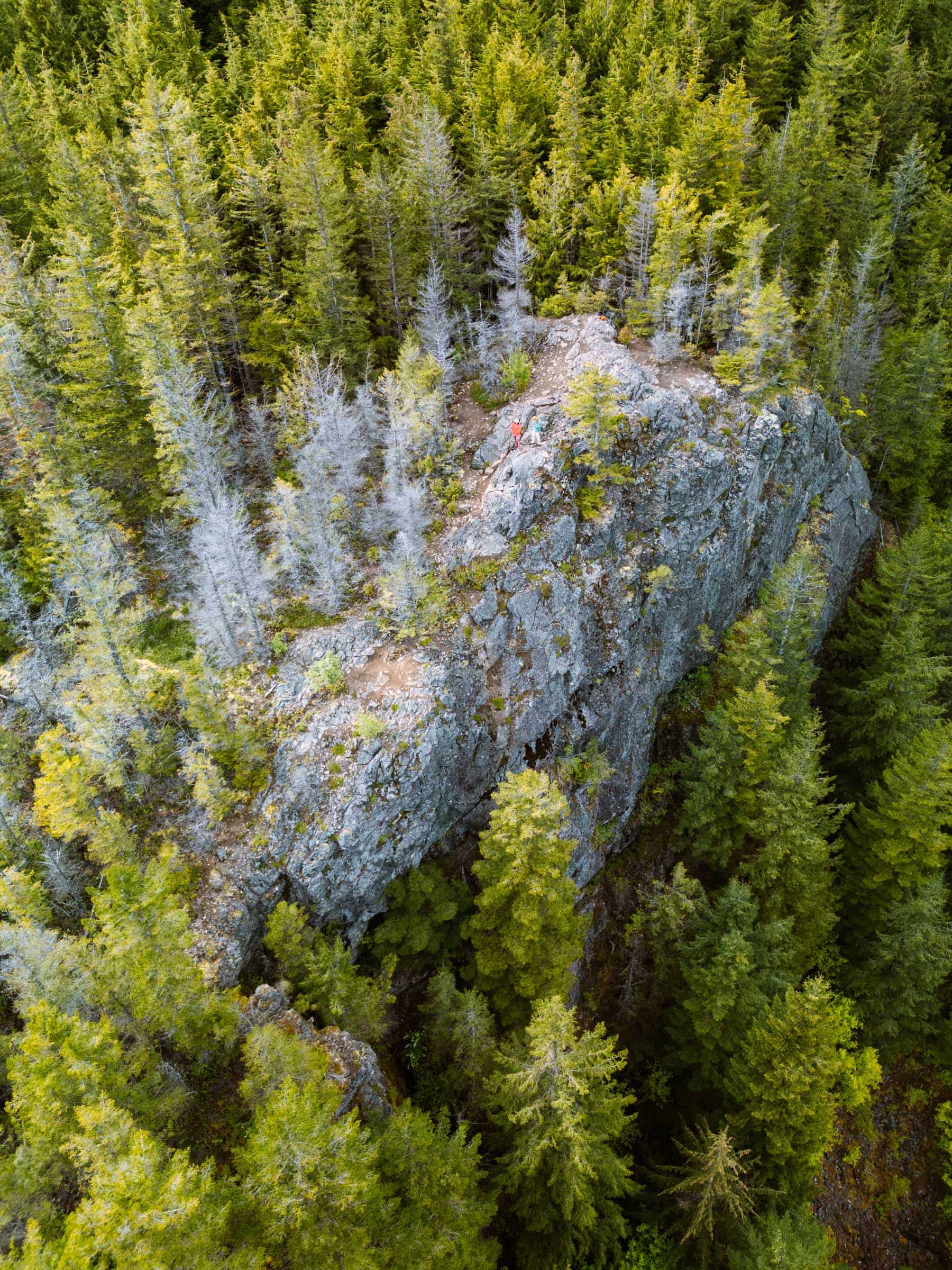 Dirty Harry's Balcony: Complete Hiking Guide 2 Aerial view of Dirty Harry's Balcony