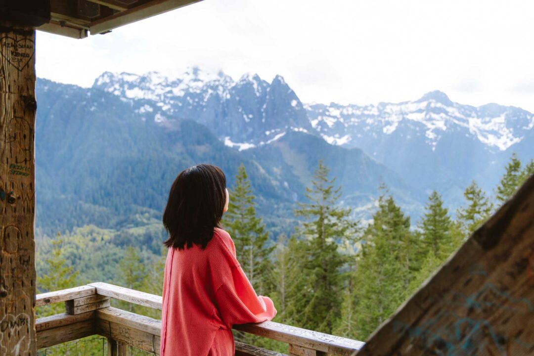 Views at Heybrook Lookout tower