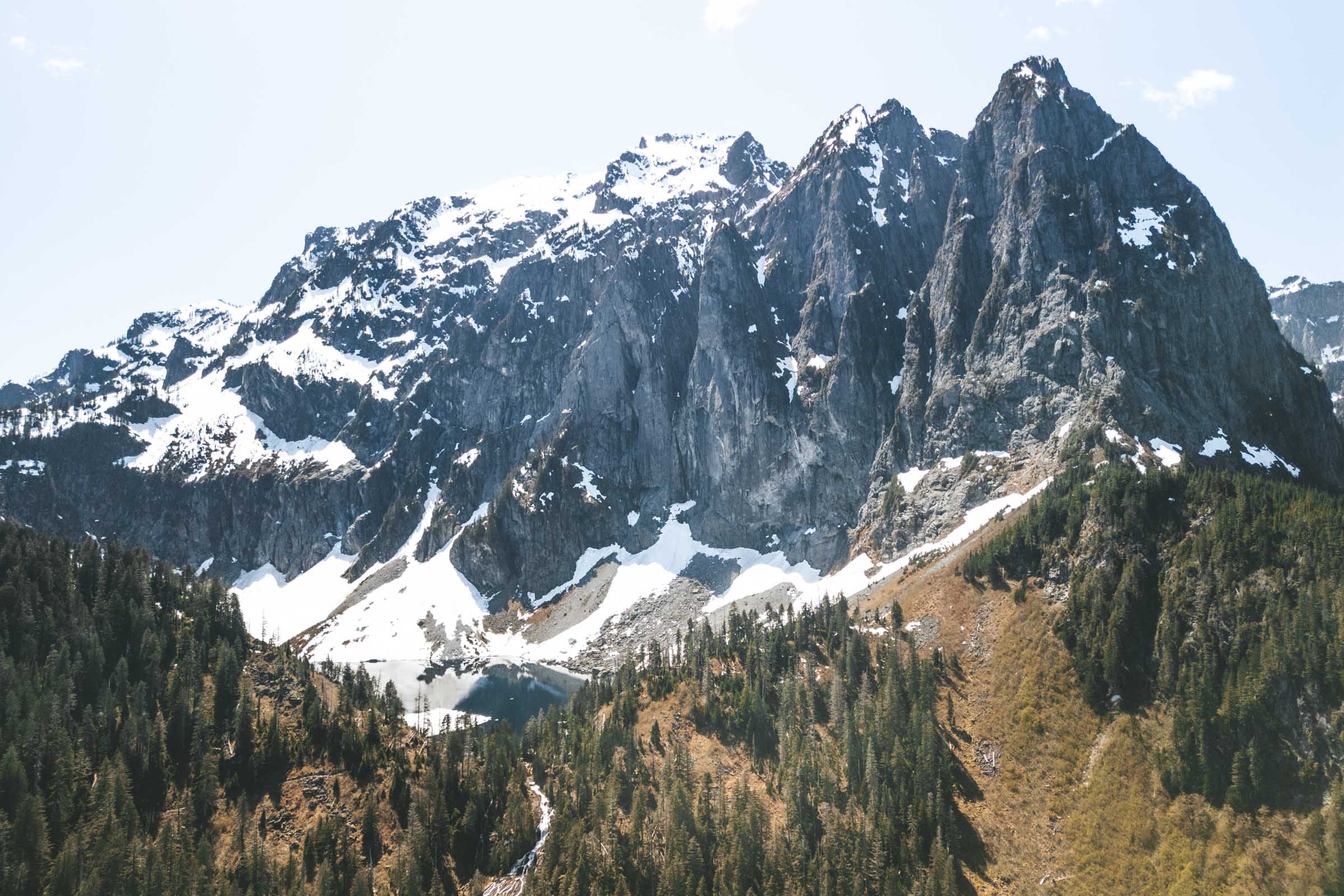 Lake Serene and Mount Index in Washington