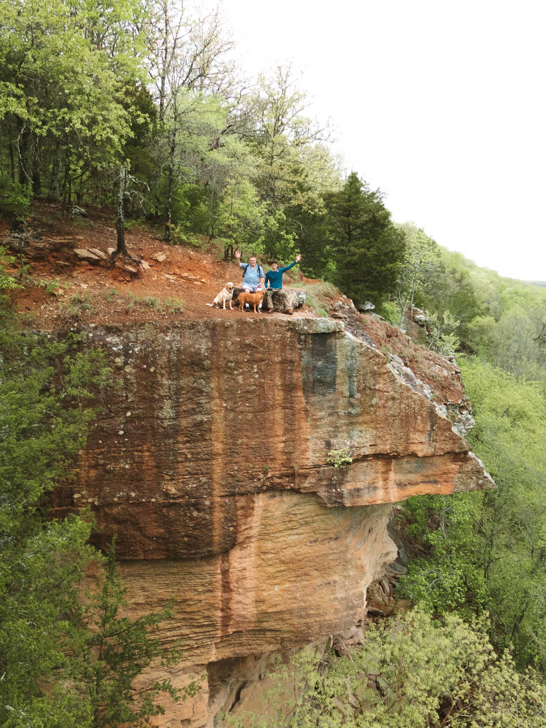 Yellow Rock Overlook Devil's Den State Park