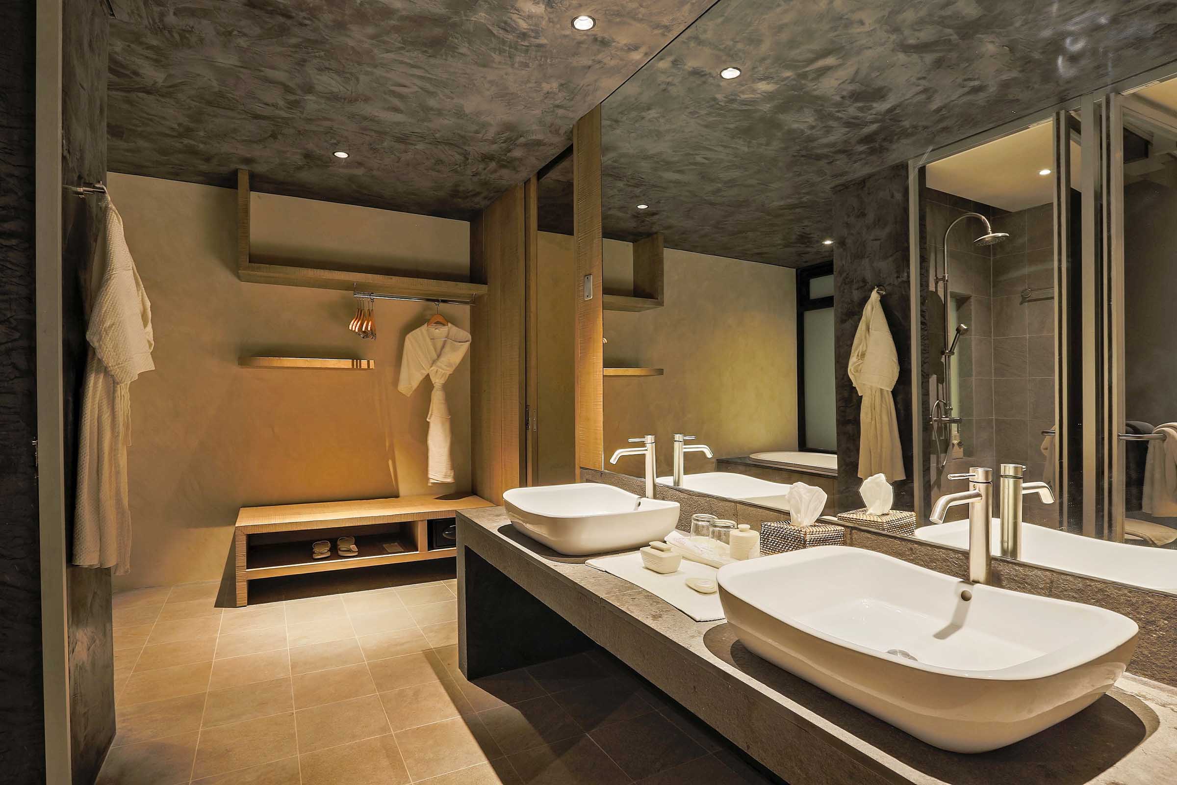 Where to Stay in Bohol: Our Guide to the Best Areas and Hotels 16 Amorita Resort bathroomAlona Beach Panglao, Bohol