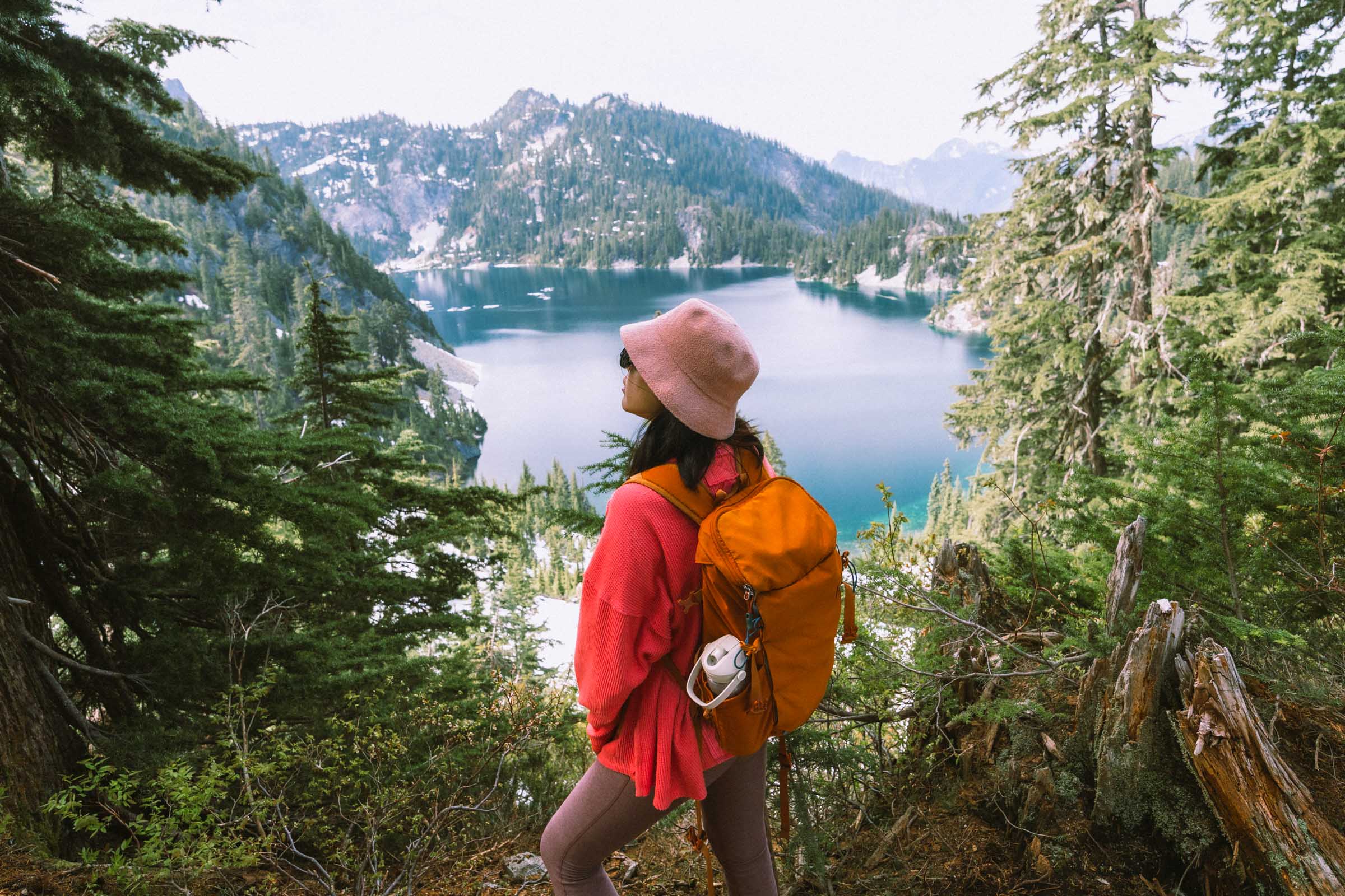 Chloe at Snow Lake Washington