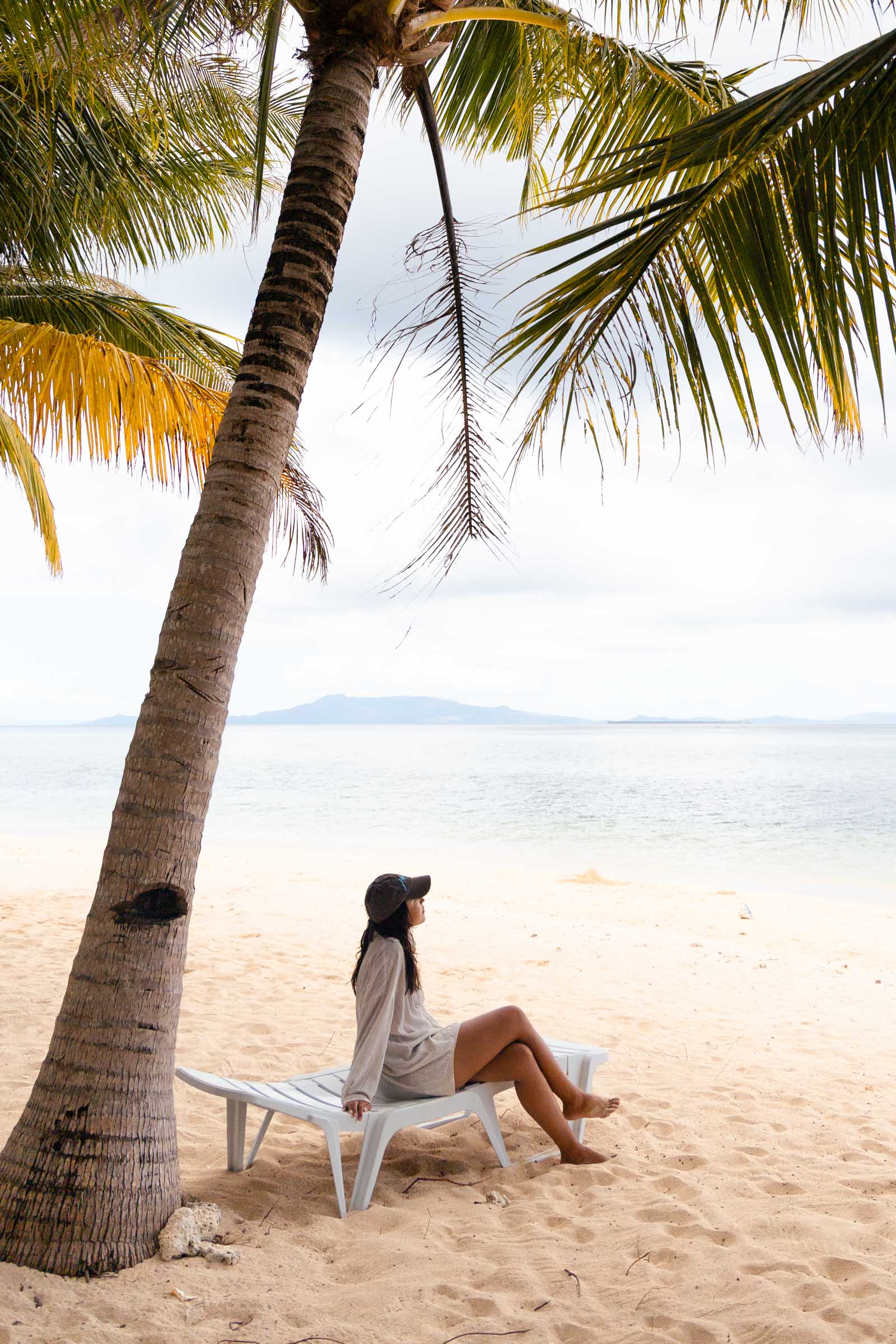 Pamomoan Beach in Siargao: Complete Guide 7 Chloe relaxing at Pamomoan Beach