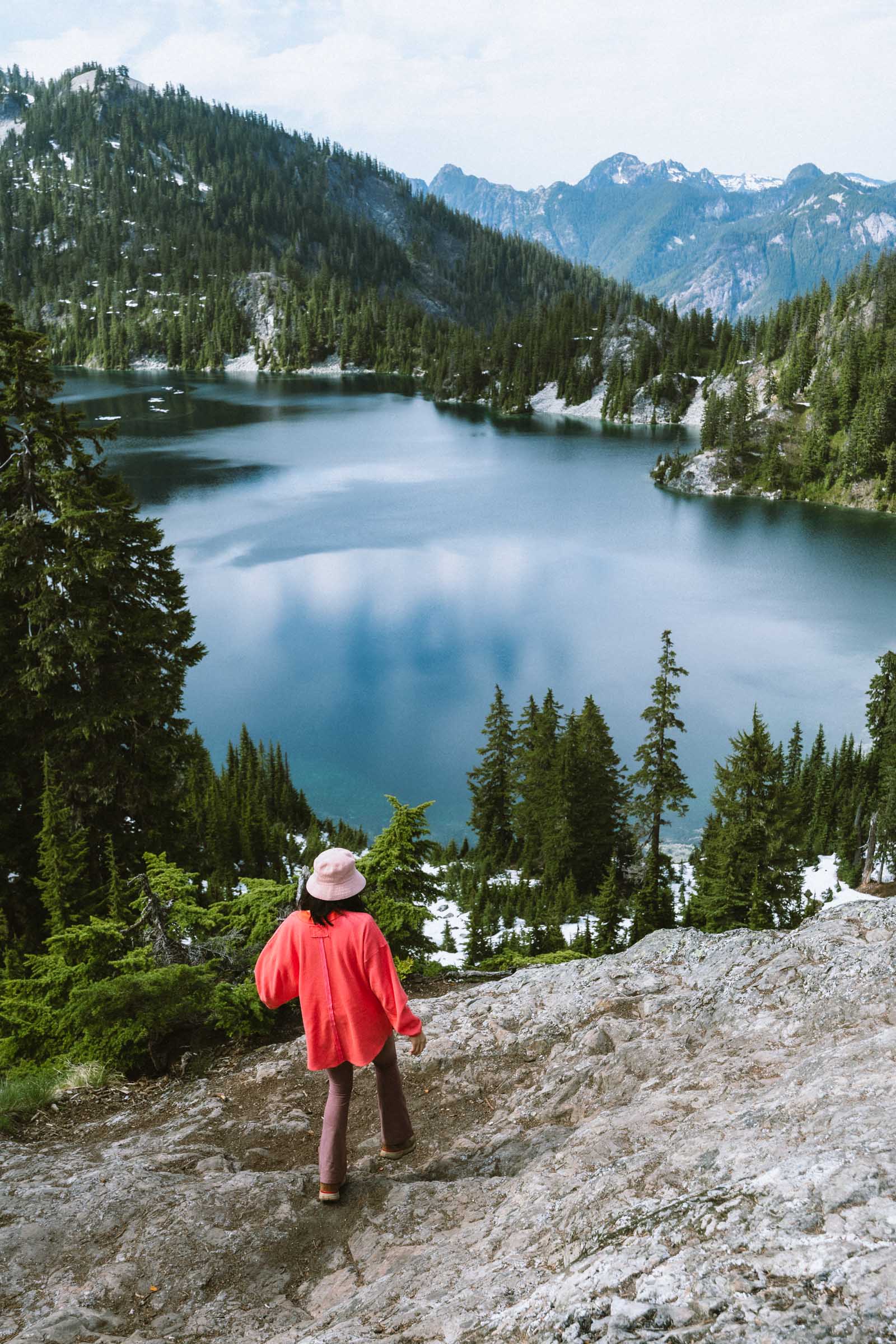 Hiking the Snow Lake Trail in Washington