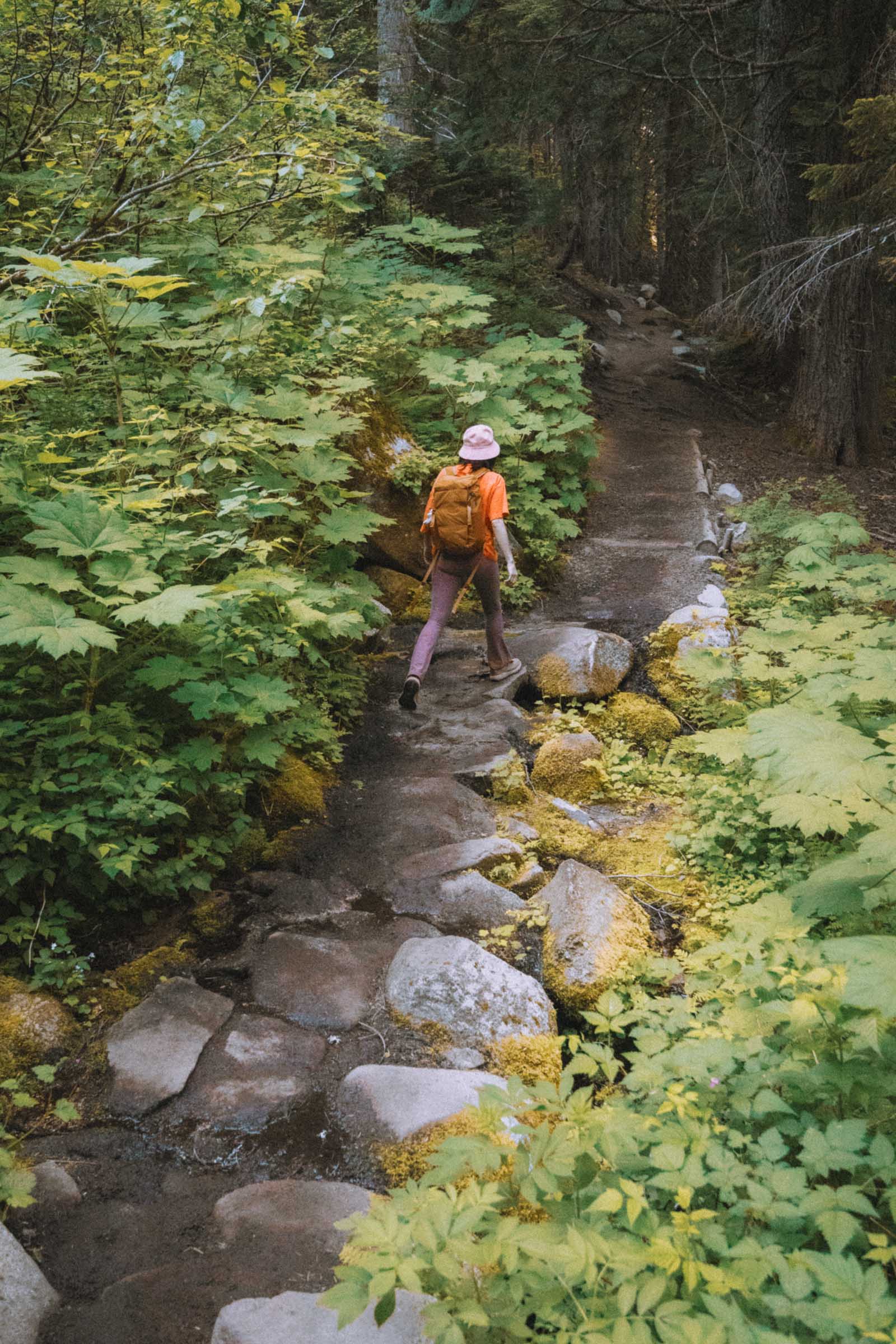 Trail to Talapus Lake Washington