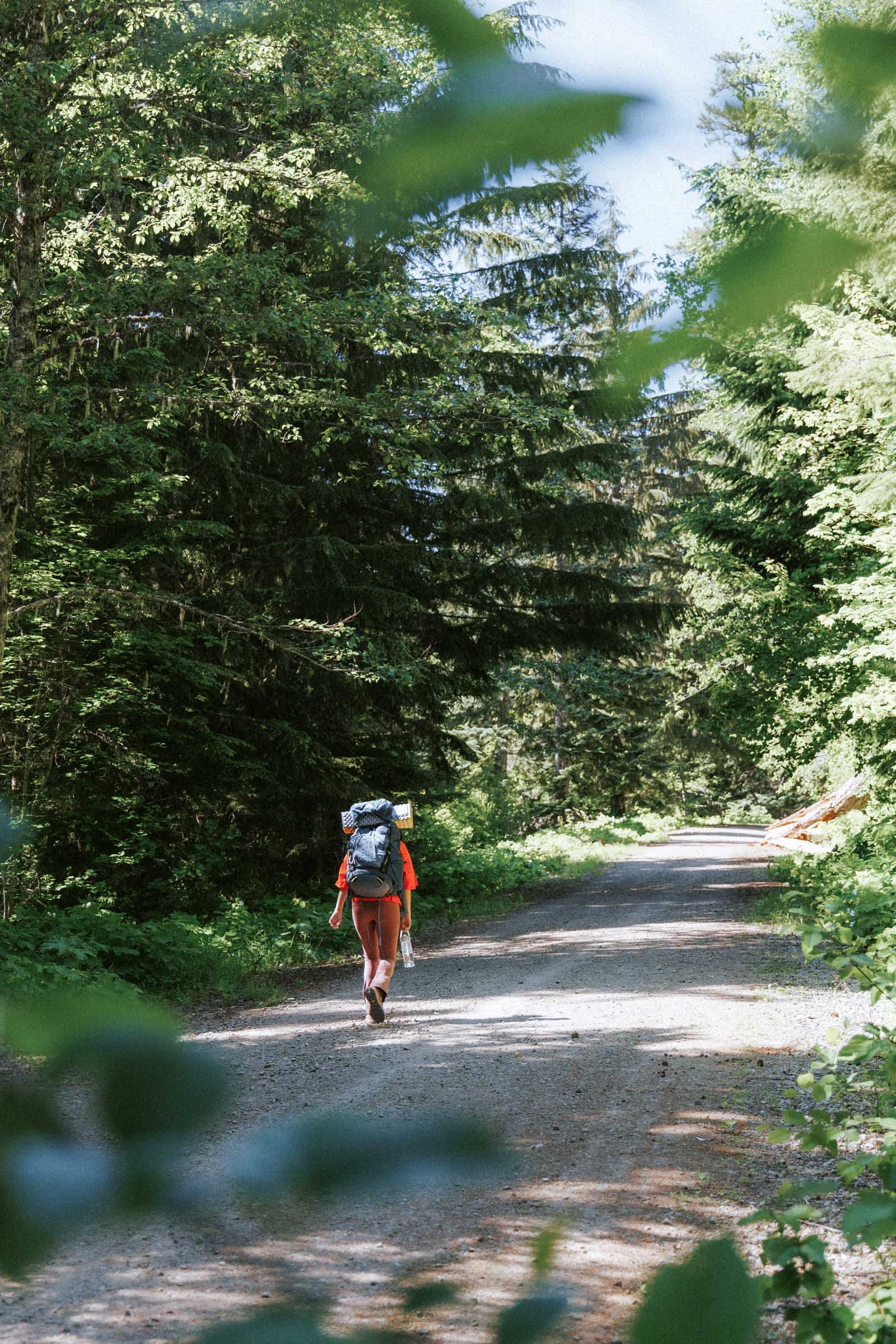 Hiking the Westside Road to Lake George