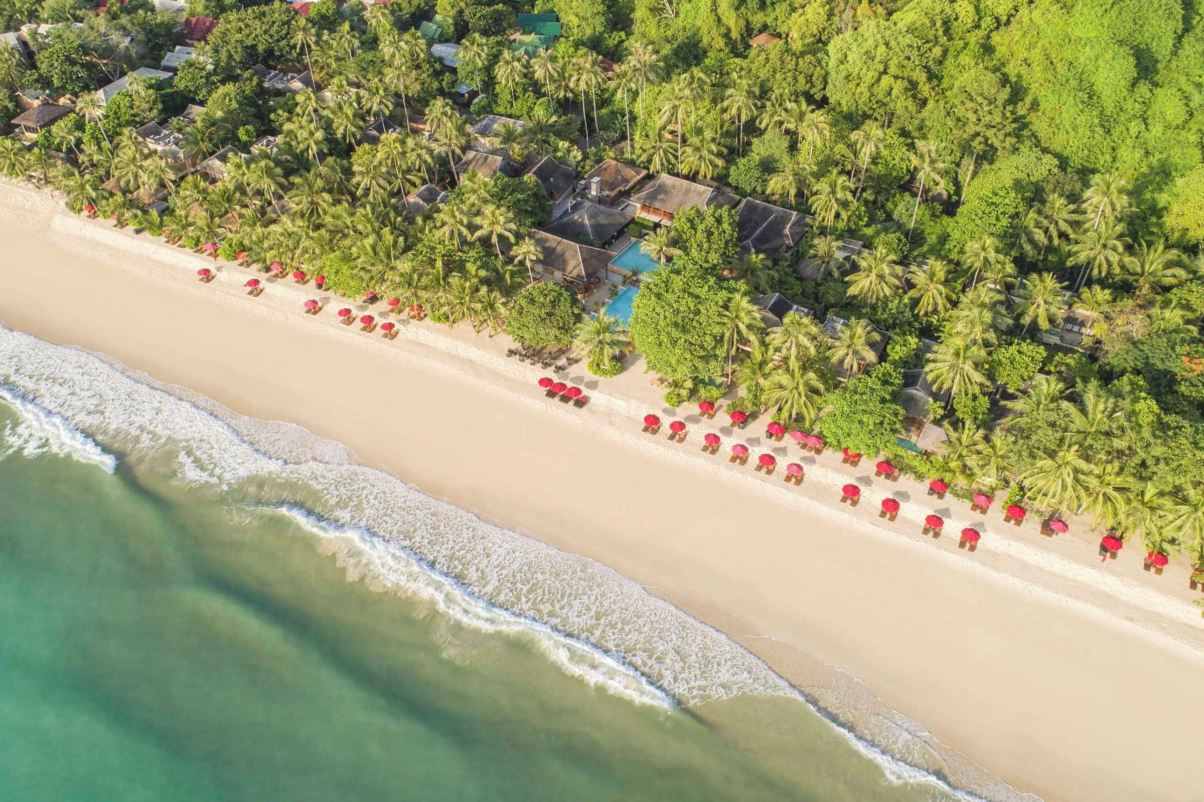 Anantara Rasananda aerial in Thong Nai Pan, Koh Phangan