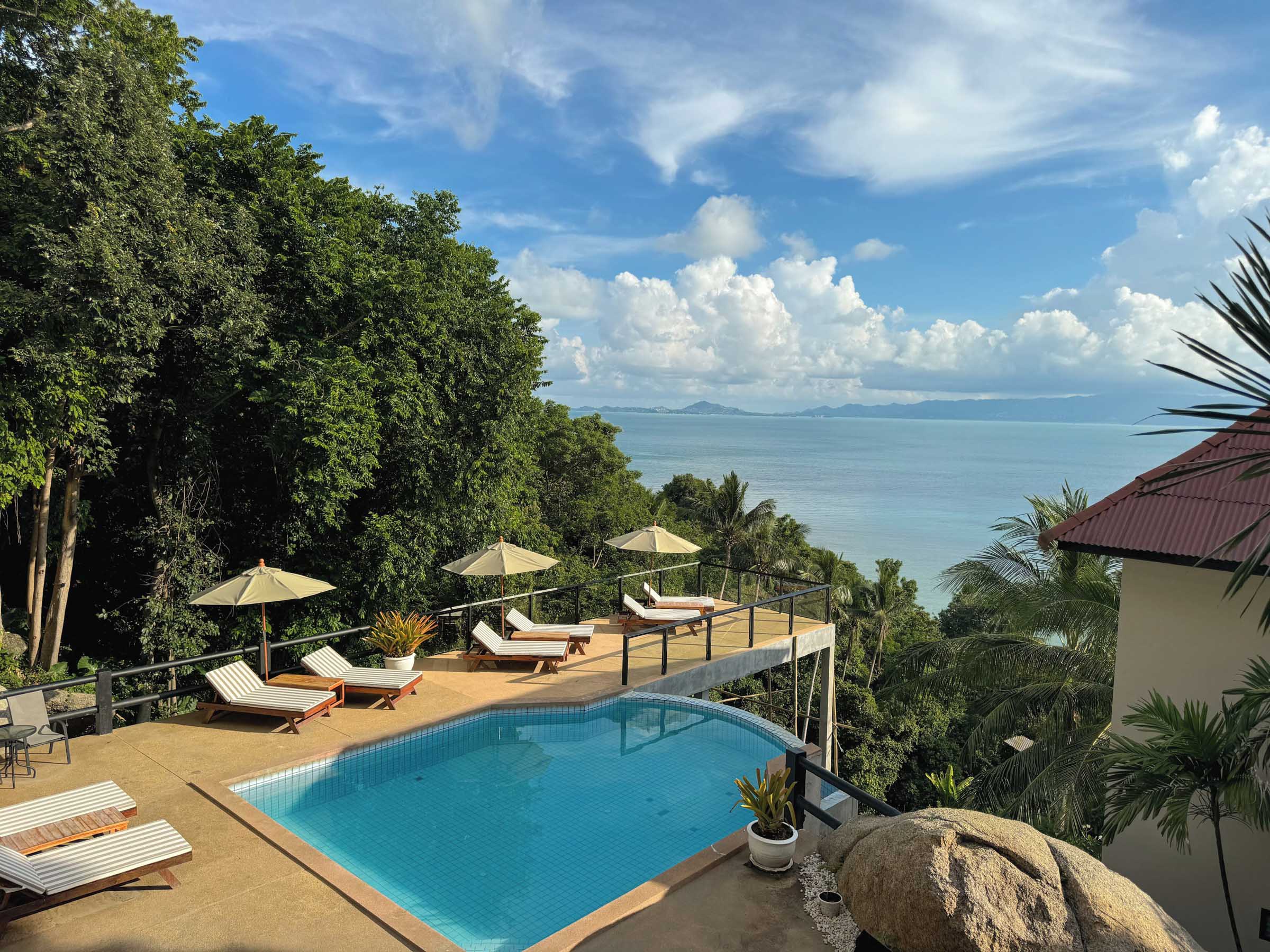 Art of Nature Resort pool in Baan Tai, Koh Phangan