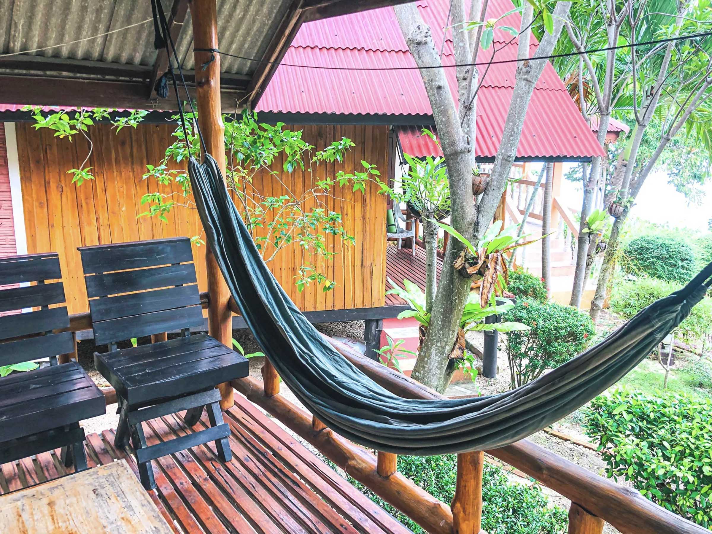 Hammock at Bounty Resort in Koh Phangan