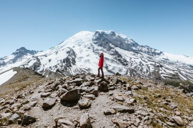burroughs mountain trail mount rainier