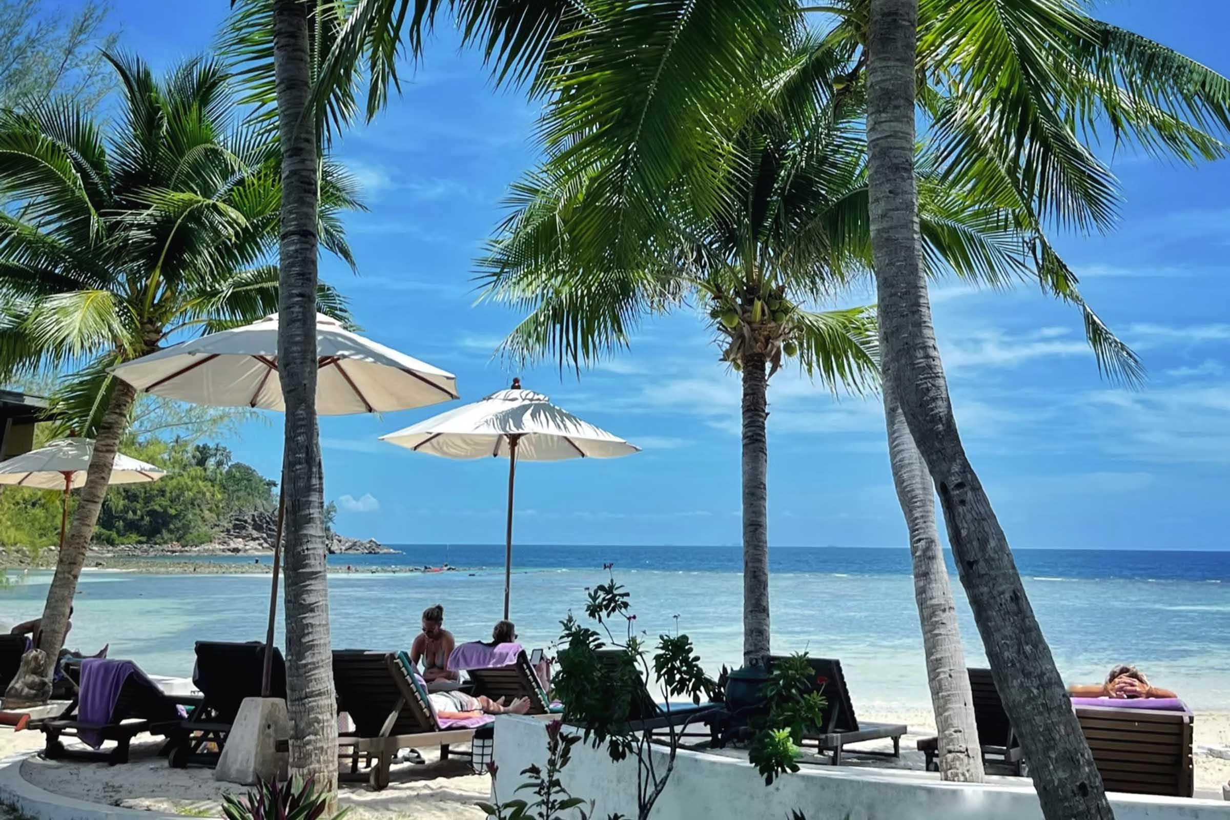 Green Papaya Beach Resort at Salad Beach, Koh Phangan