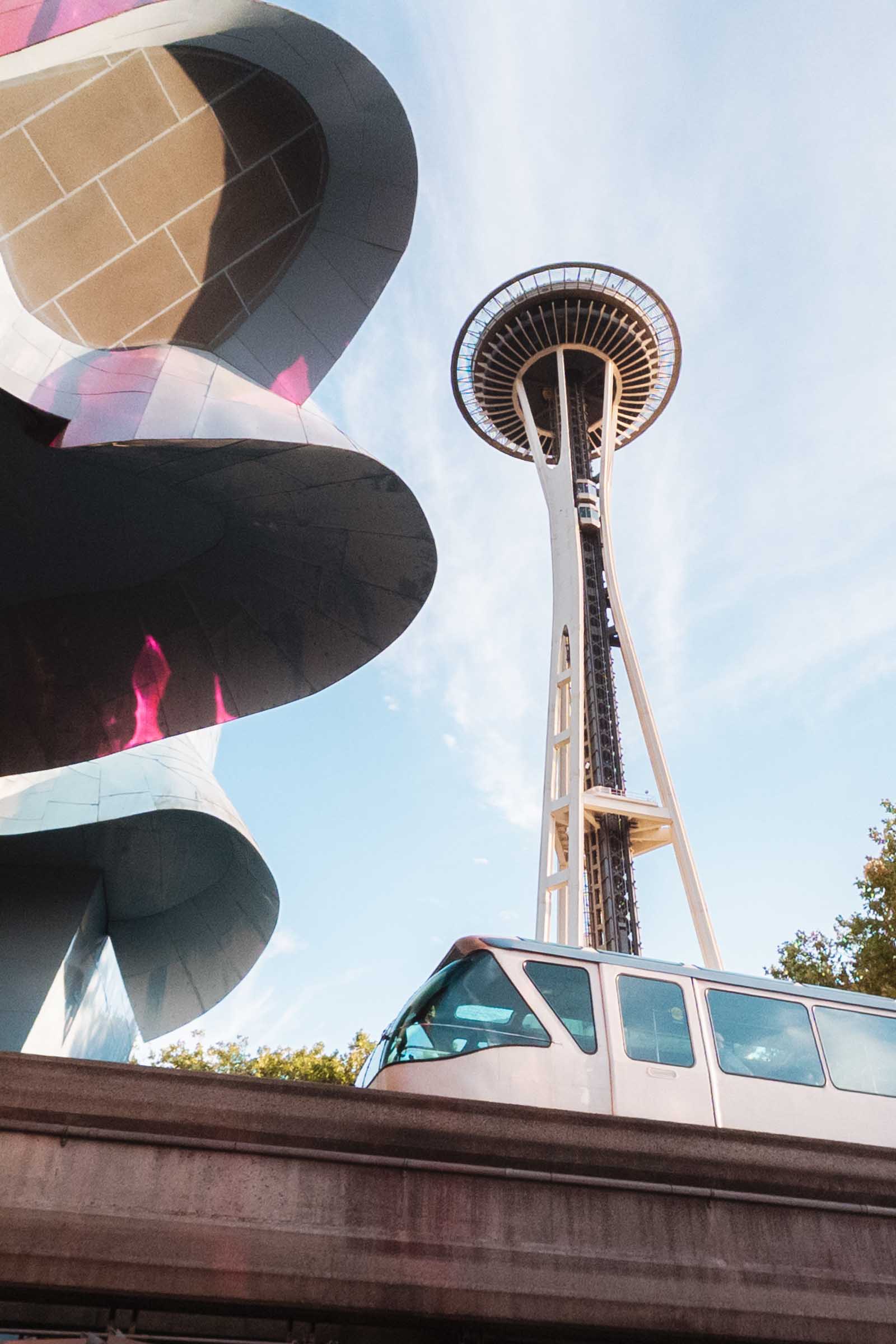 5 Smart Tips for Visiting the Space Needle (From a Local) 1 seattle monorail with space needle