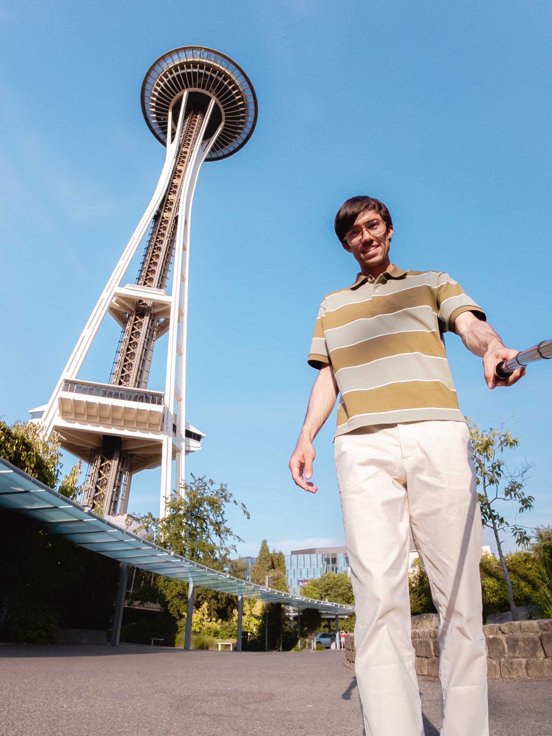 trey at base of space needle