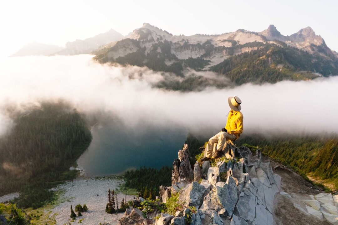 high lakes loop faraway rock view