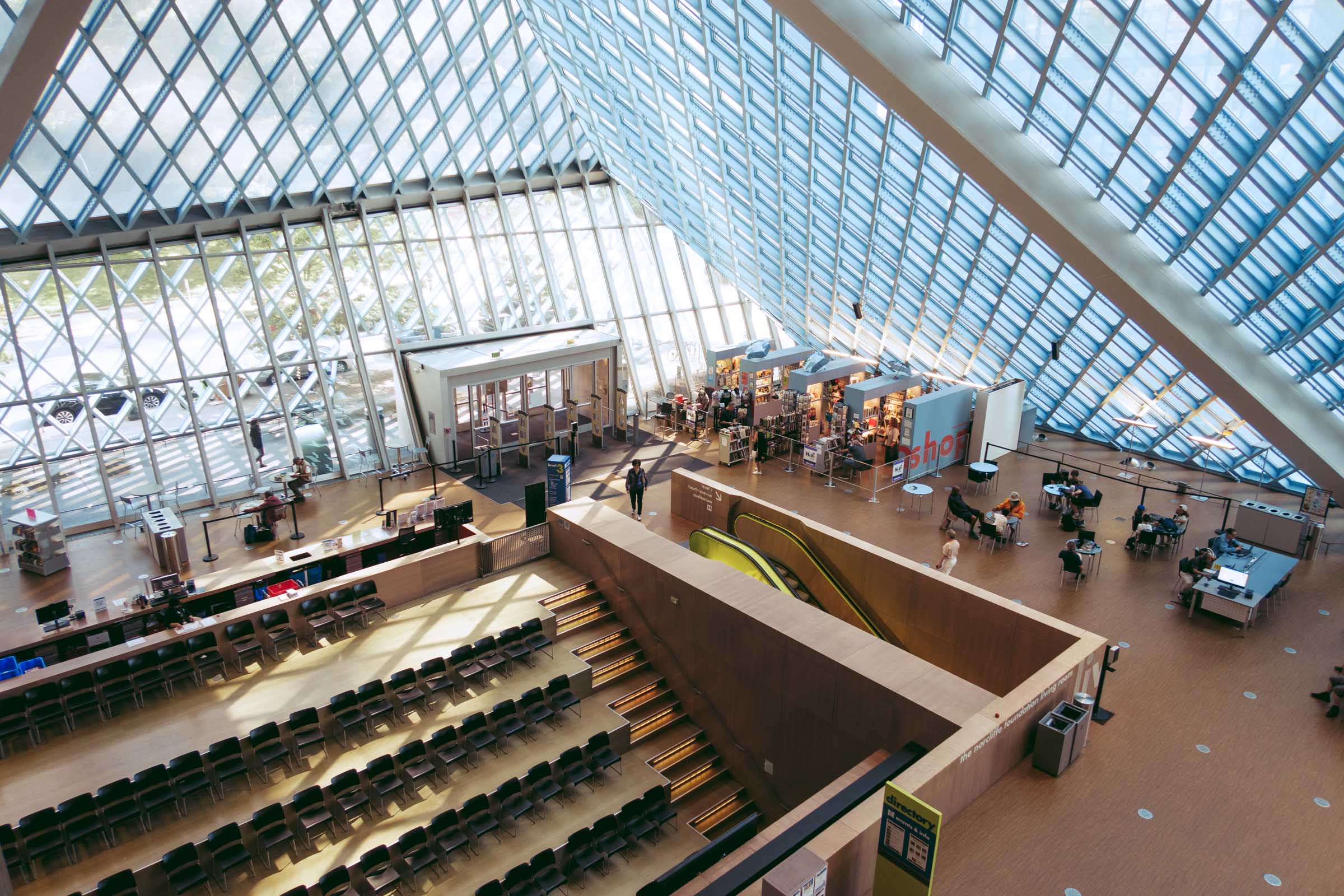 seattle central library inside