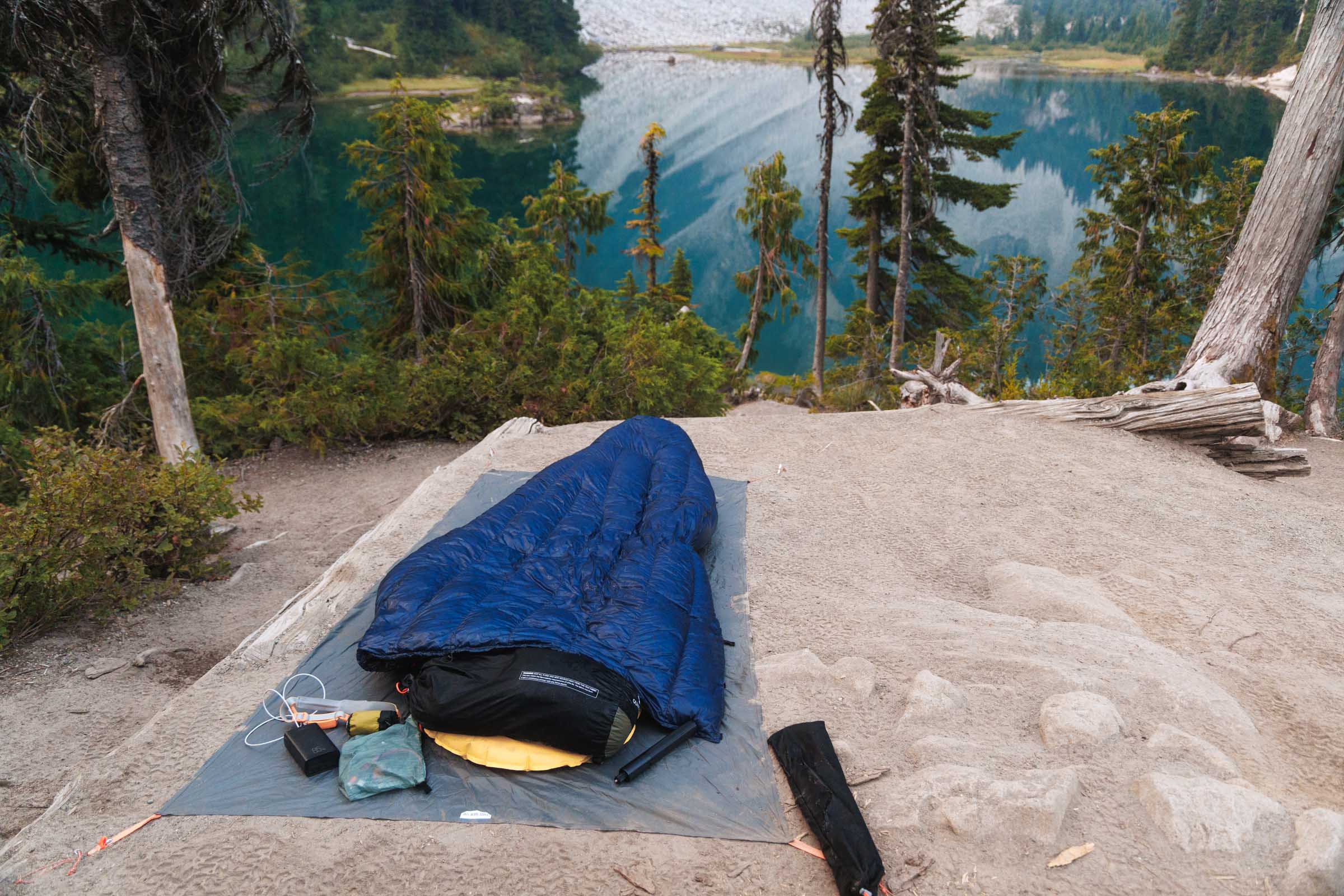 snow lake mount rainier trey cowboy camp