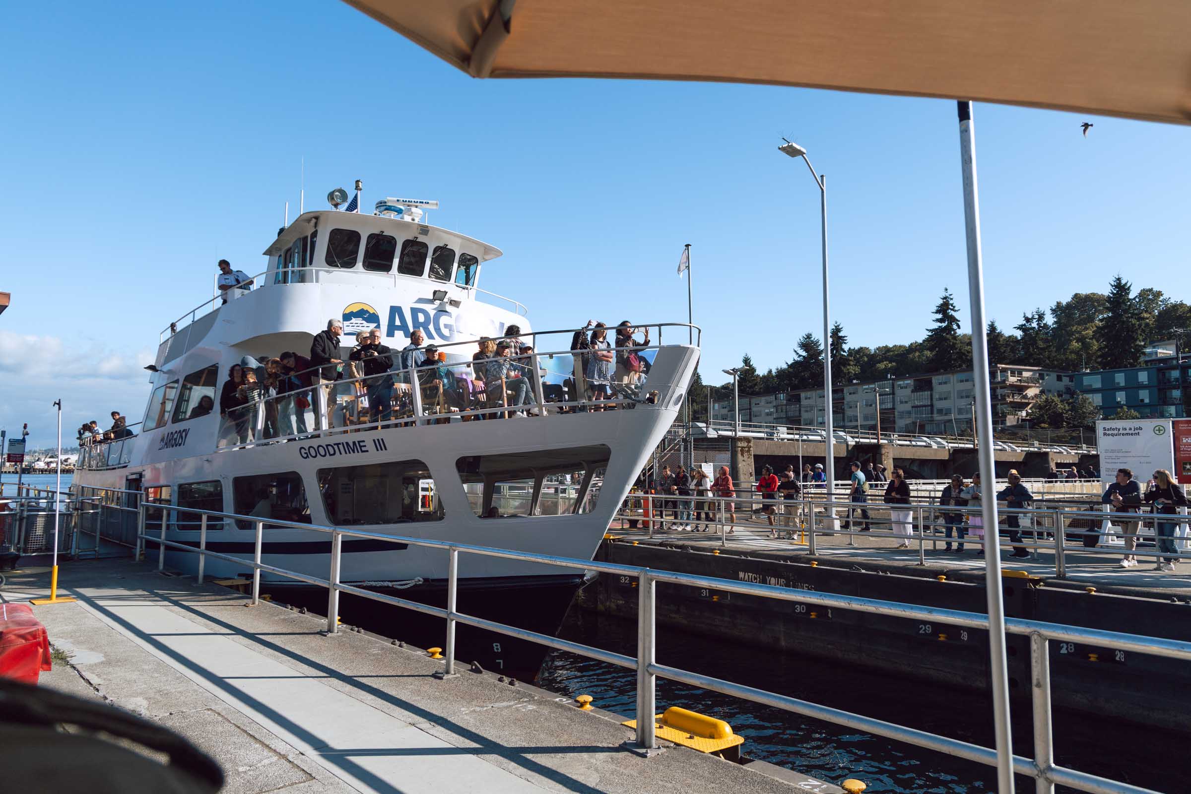 Ballard Locks and Fish Ladder: Complete Guide 3 argosy at ballard locks